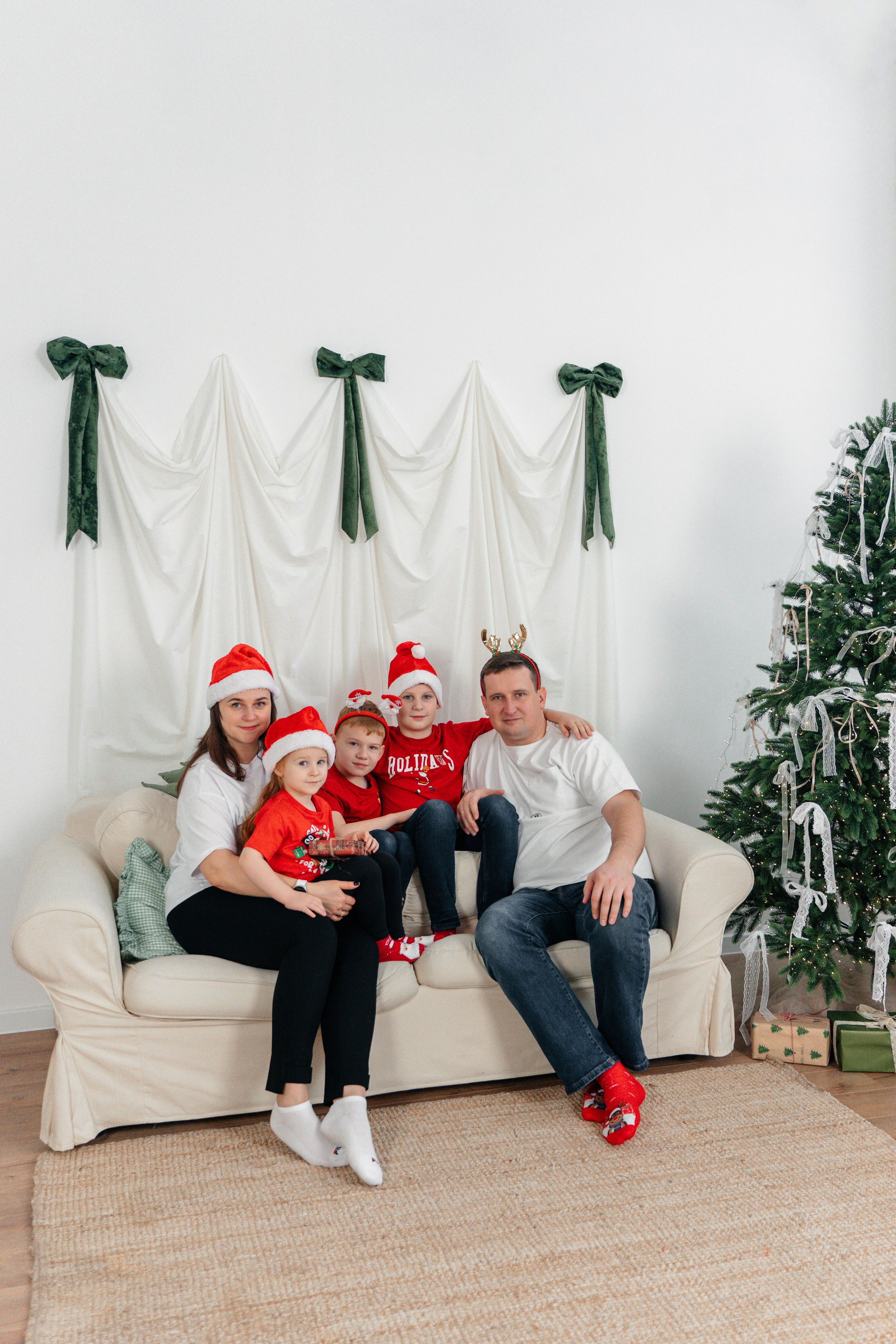 Семейная съёмка — Новый год. Ваш семейный фотограф в Минске — Вика Трегубова