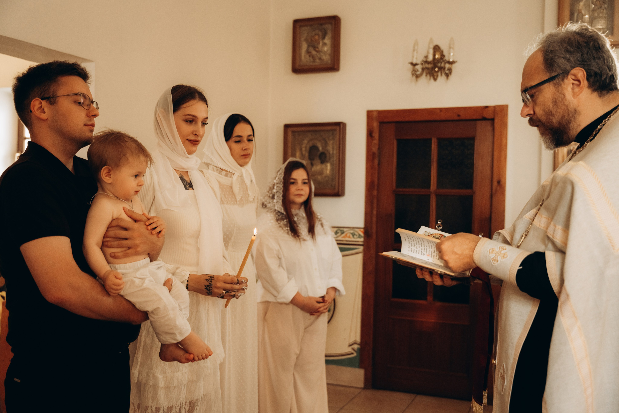 Крещение Матвейки. Фотограф в Минске — Мария Миллс