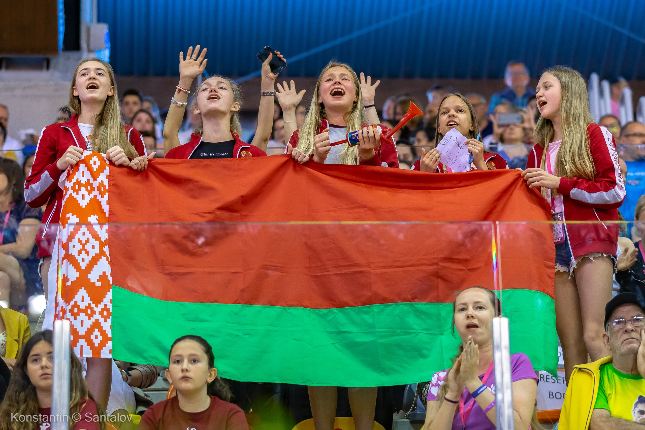 Всебелорусский открытый турнир по эстетической групповой гимнастике «АИСТА-2026», 18 апреля 2026 г., Островец, Республика Беларусь. GYM-PHOTO. Спорт в кадре