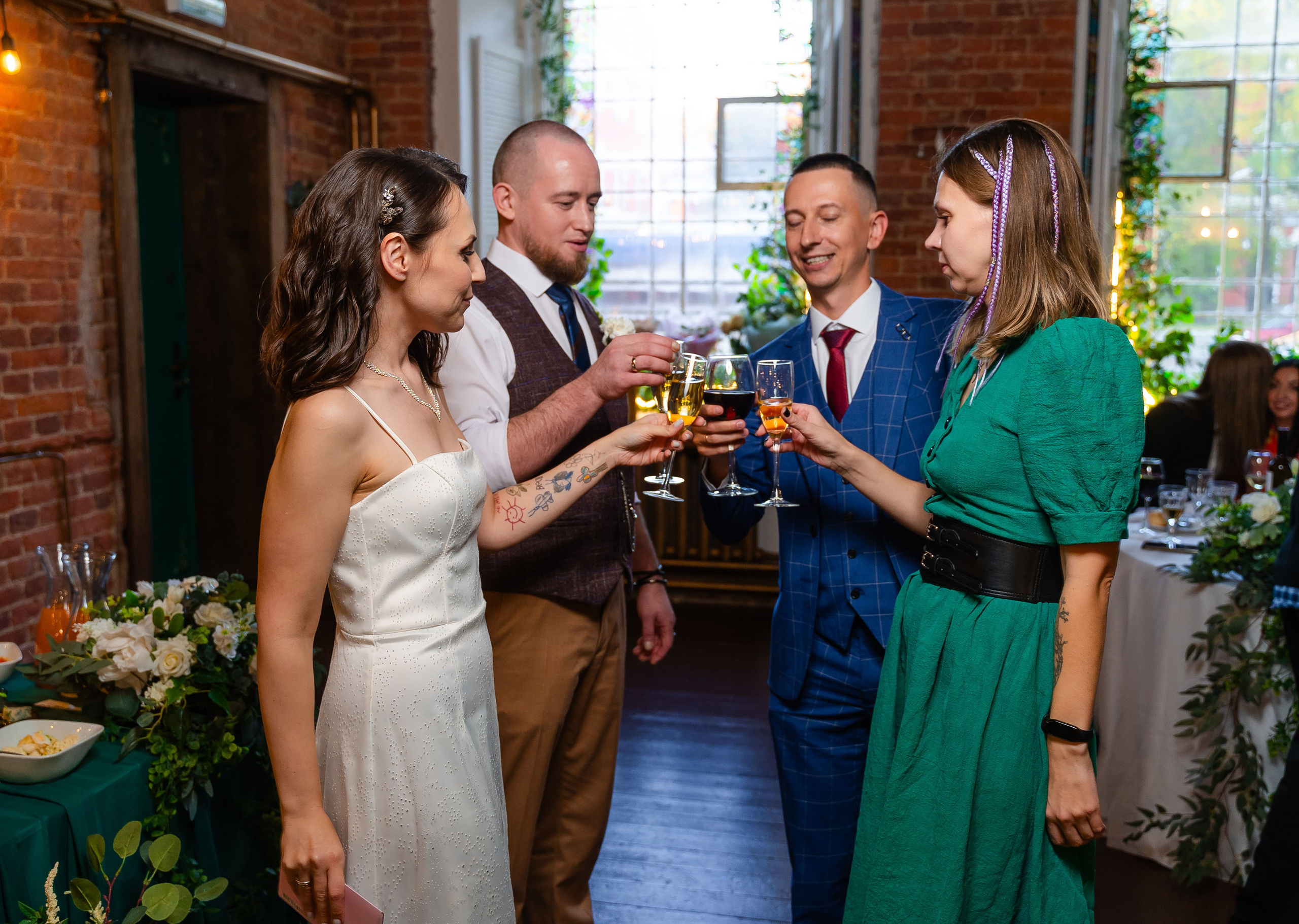 Свадебный банкет. Фотограф Антон Рудник