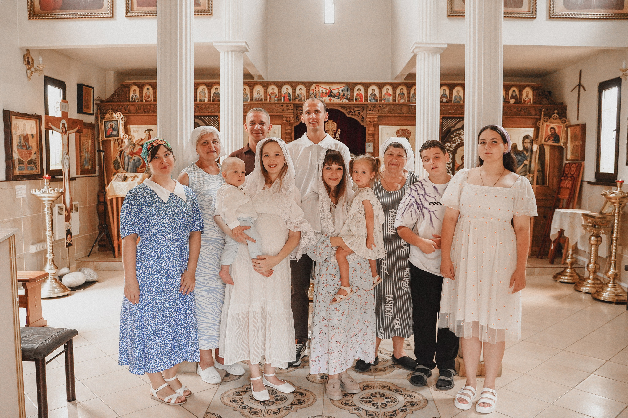 Крещение Лёвы. Семейный и женский фотограф в Краснодаре Анастасия Приймак