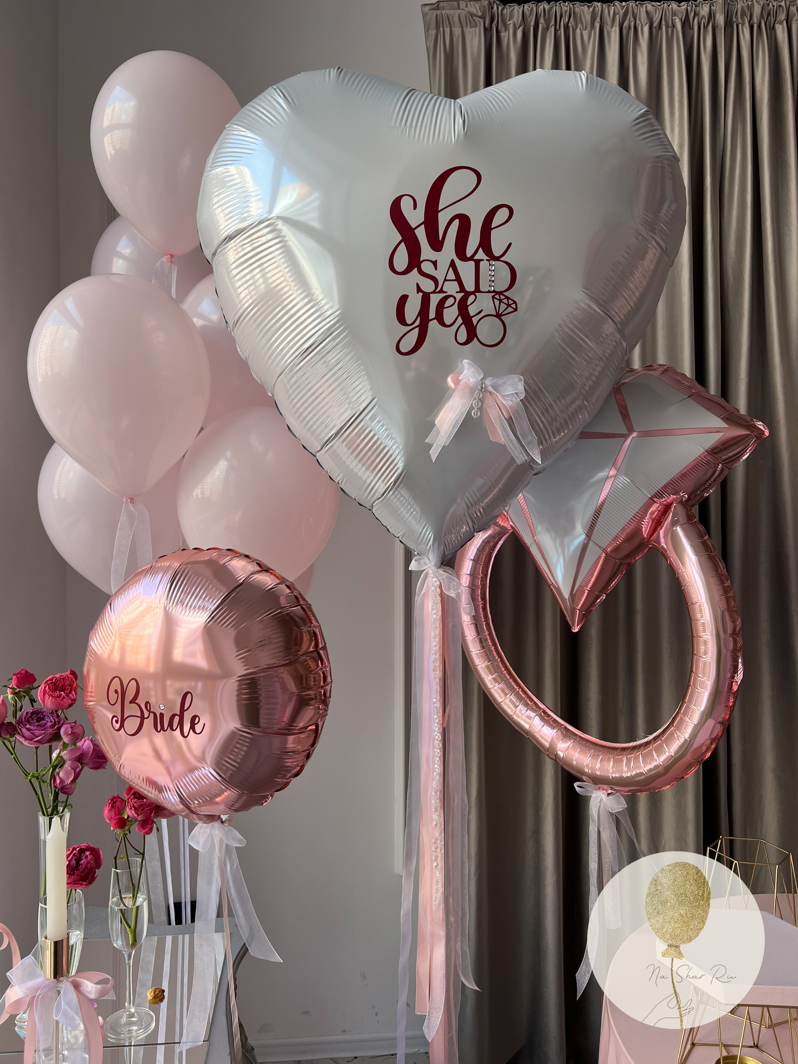 Шары на девичник. Воздушные шары с гелием в Донецке