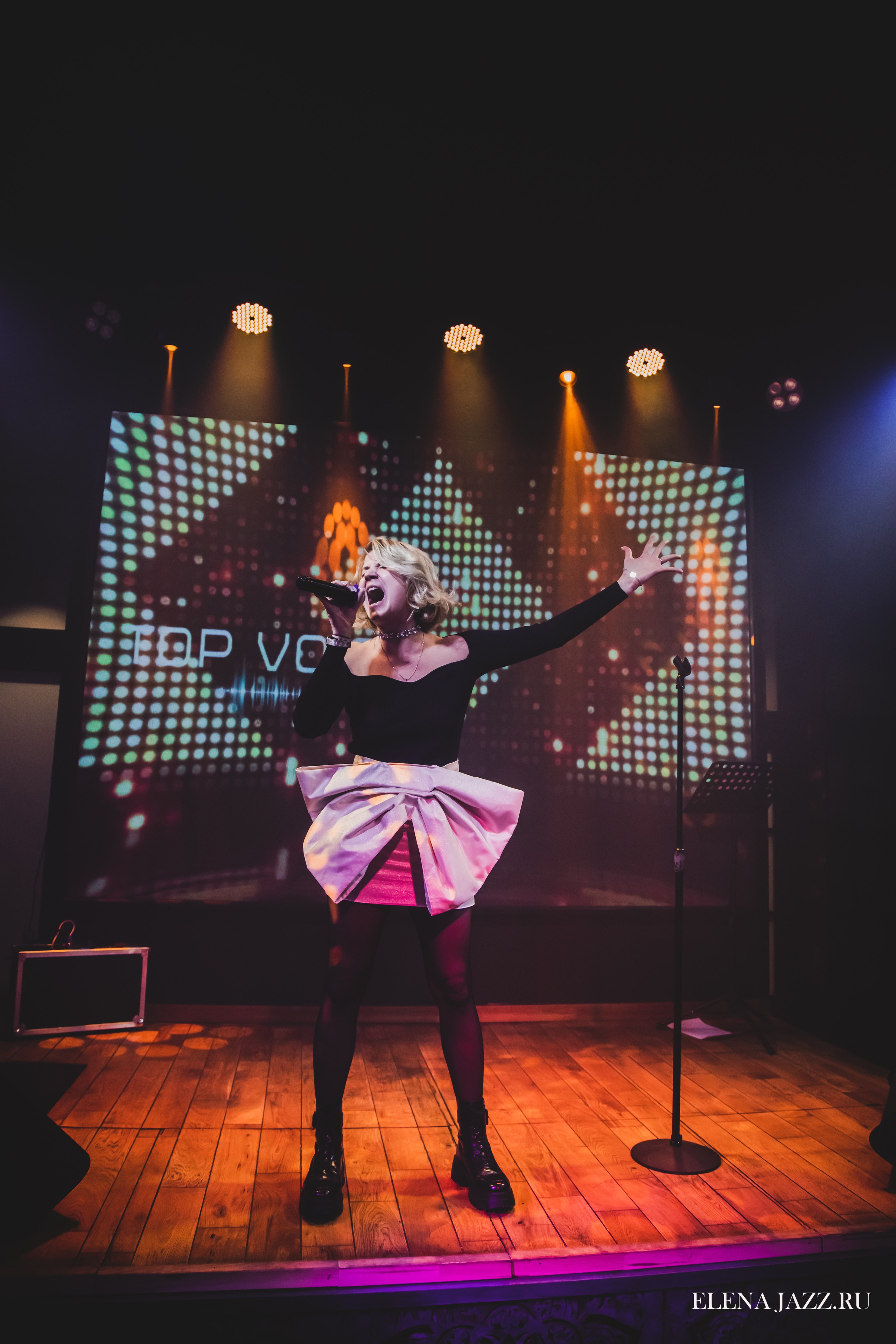 Отчетный концерт студии «TOP VOICE». Репортажный фотограф Елена Джаз в Москва