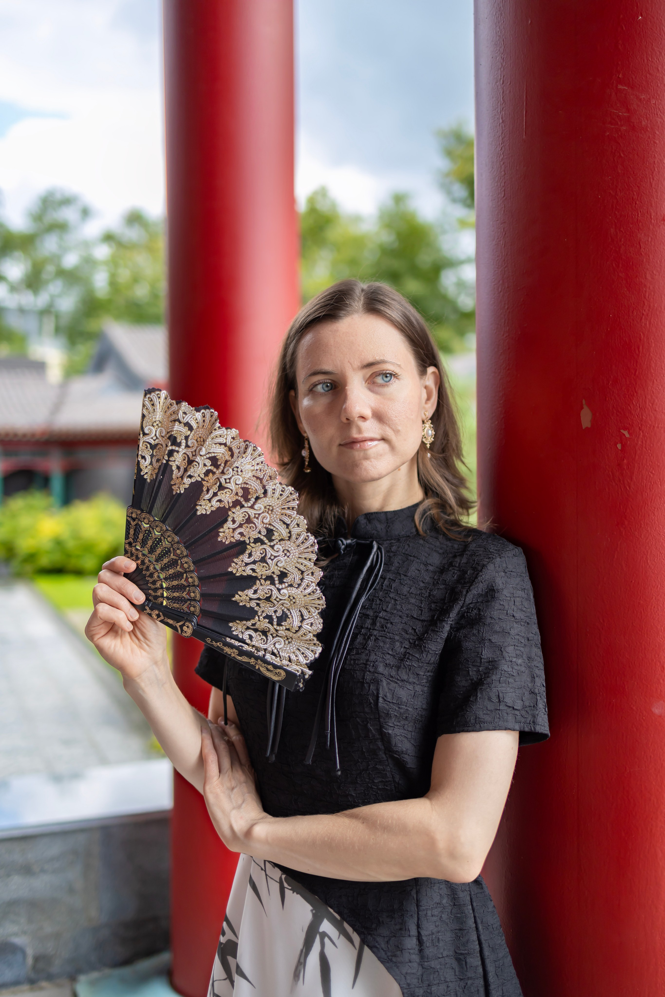 Фотосессия в парке Хуамин: восточная сказка в центре Москвы. Репортажный, семейный и студийный фотограф в Москве Демин Алексей