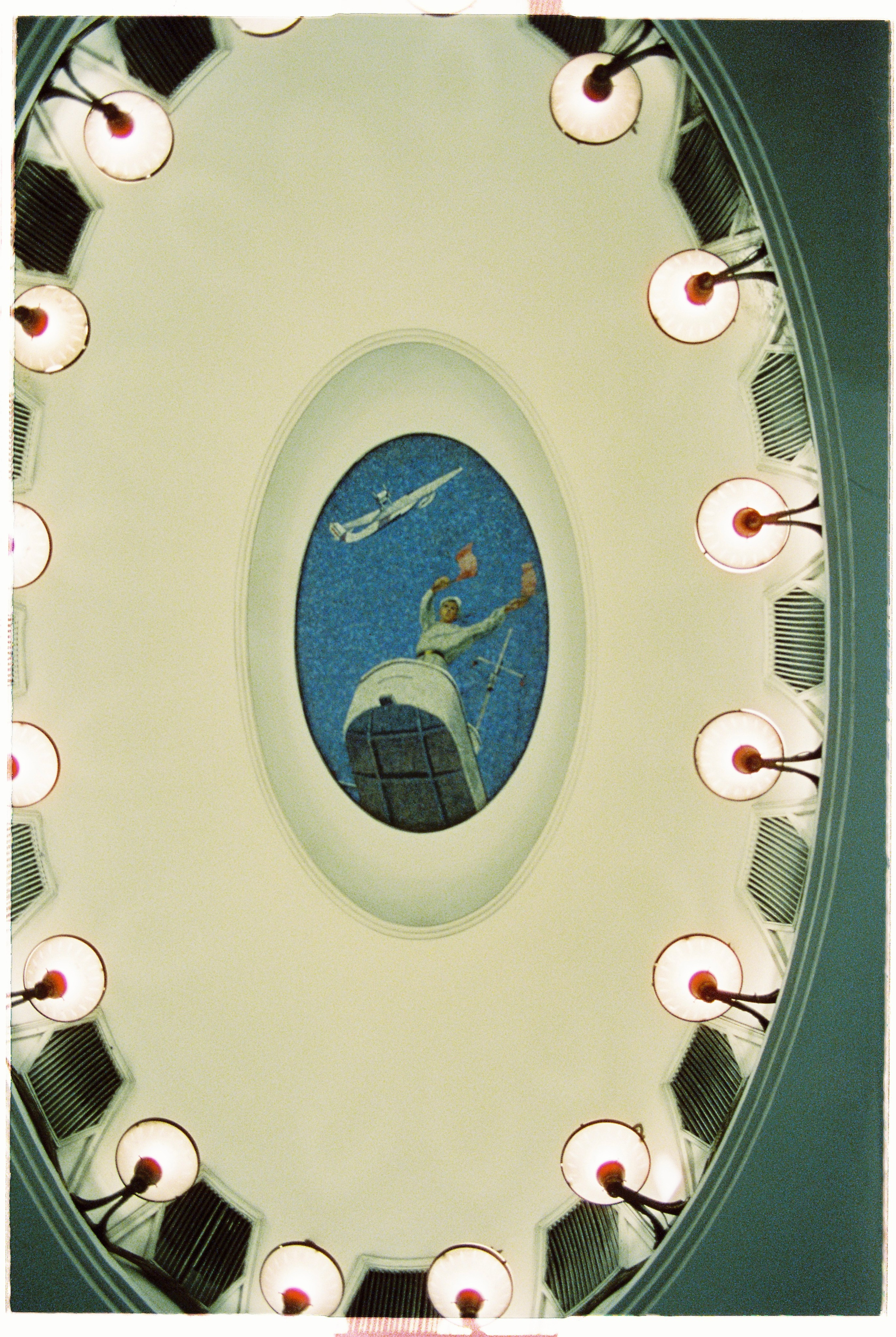 Moscow metro. Tatiana Darina — film photographer in St. Petersburg