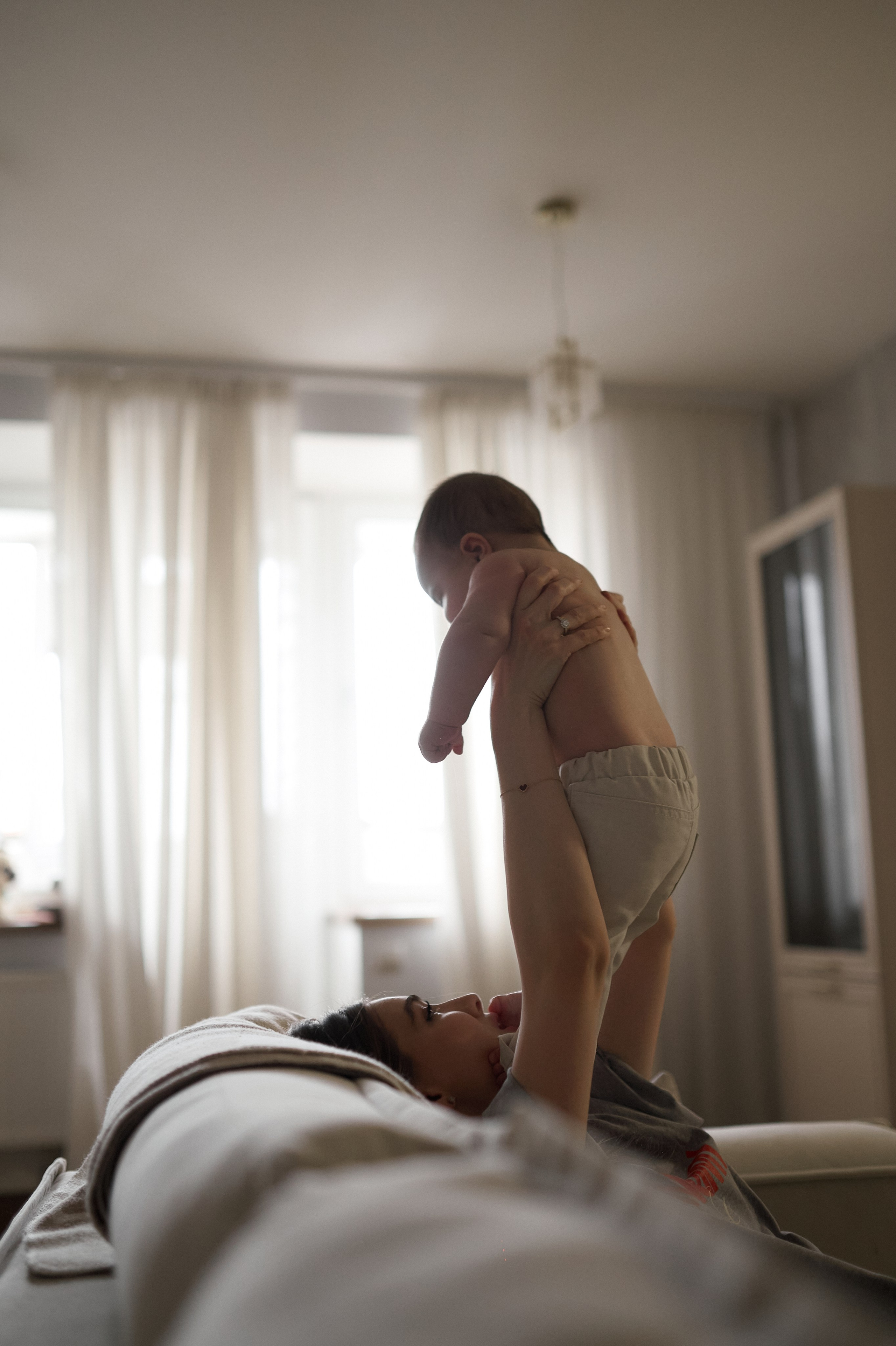 Адаму полгода (домашнее). Семейный и свадебный lifestyle-фотограф в Москве Мария Петрова