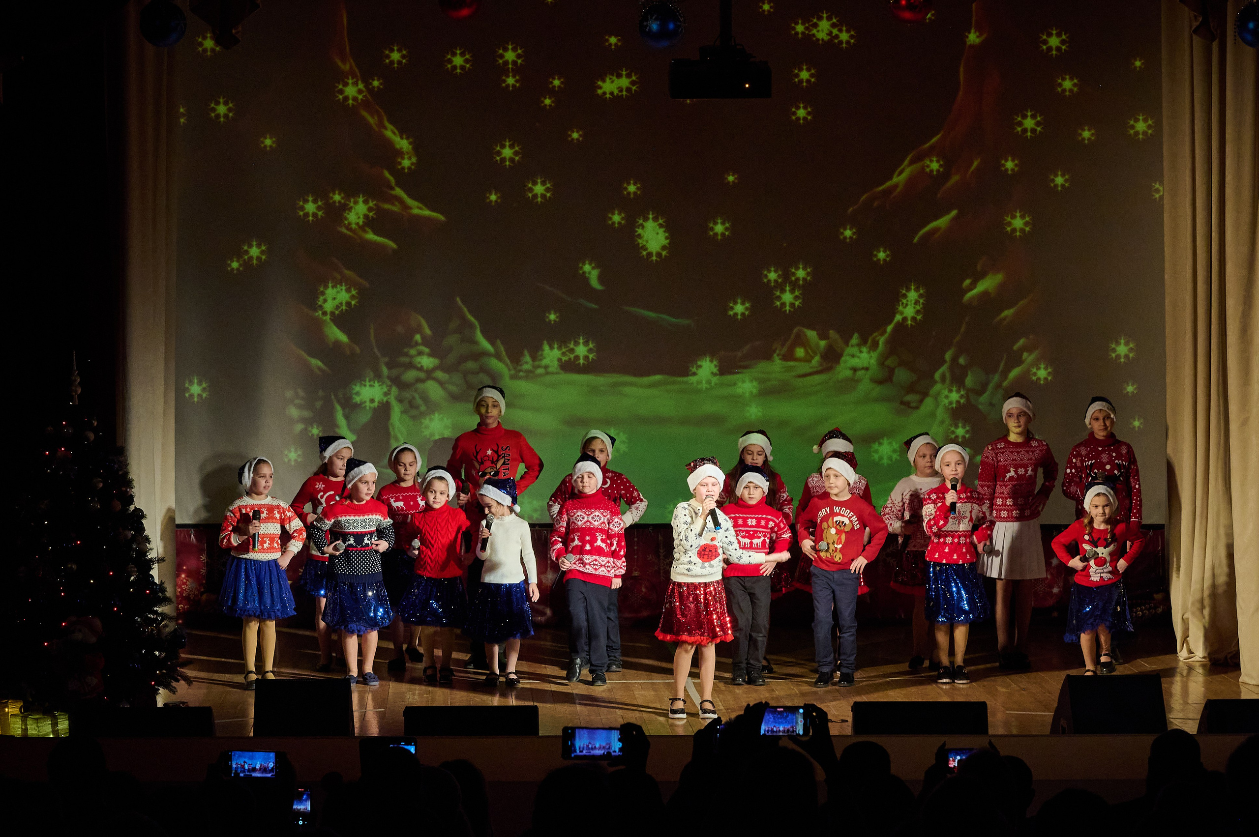 Новогодний концерт. Жизнь курорта Кабардинка в фотографиях
