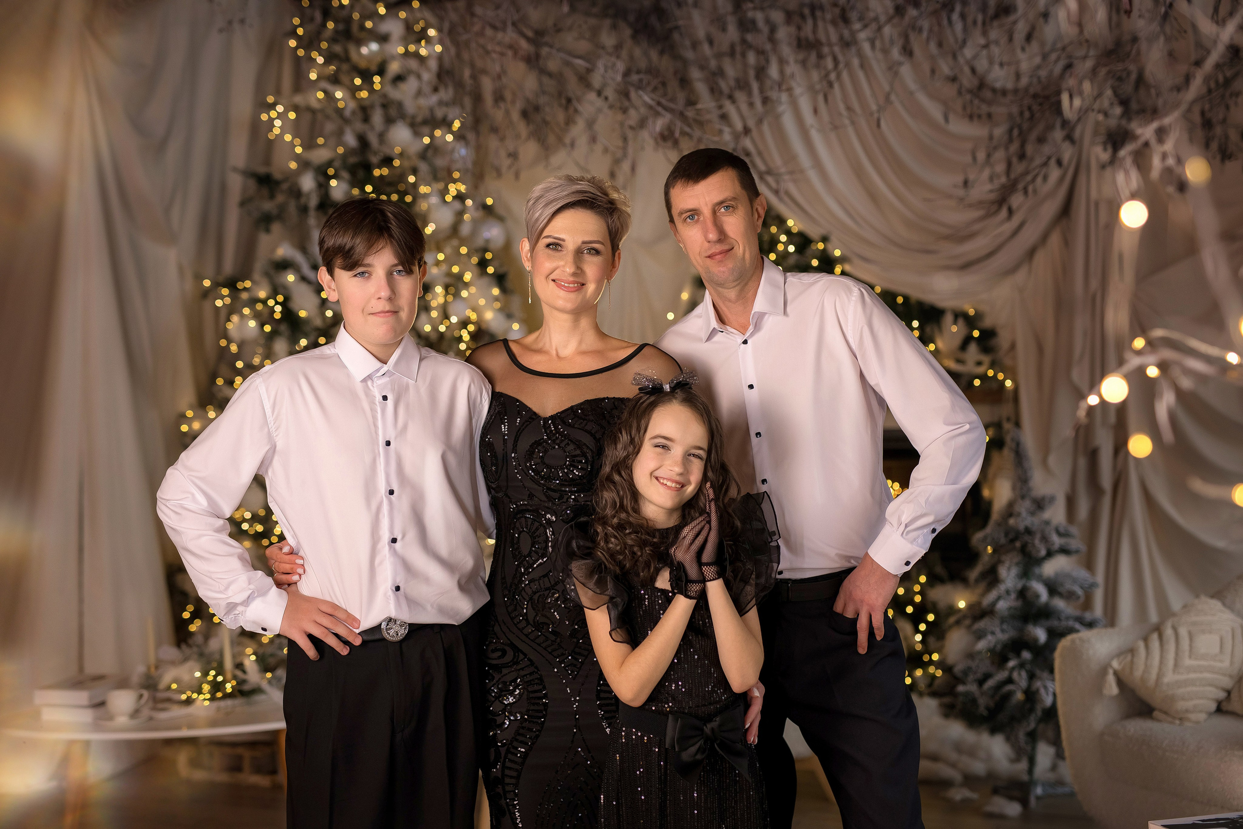 Оля, Саша, Милана и Данил. Фотограф на крещение и венчание