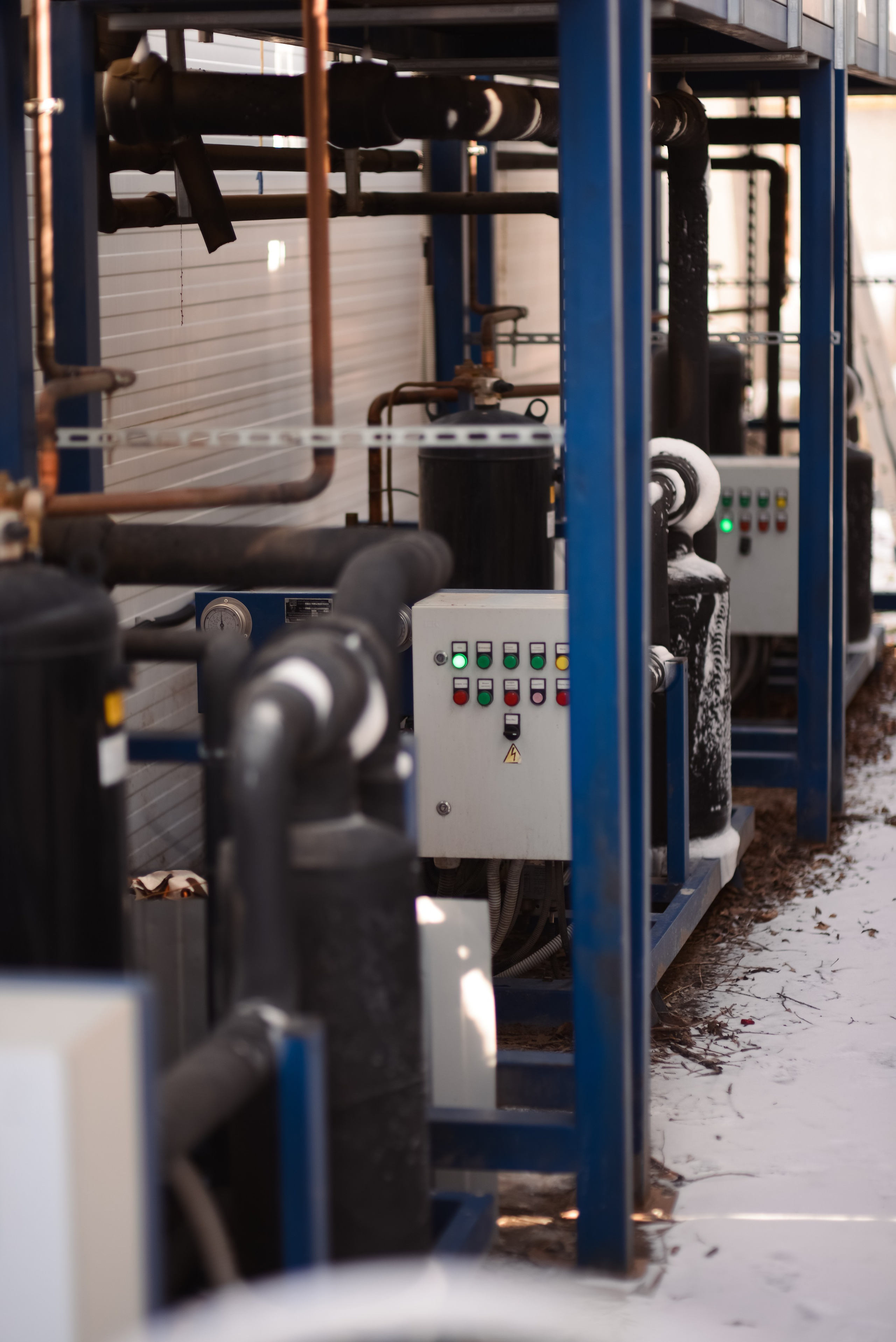 Система охлаждения на мясокомбинате. Ресурс Комлект Сервис