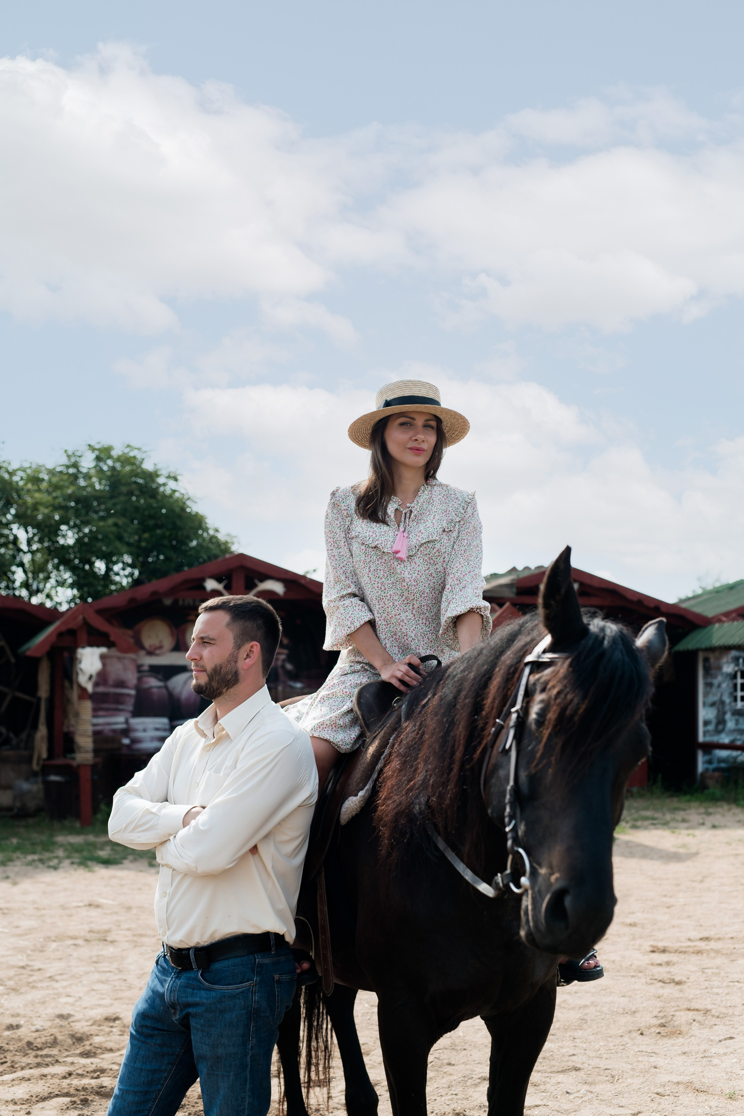 На конюшне. Семейный и контент фотограф