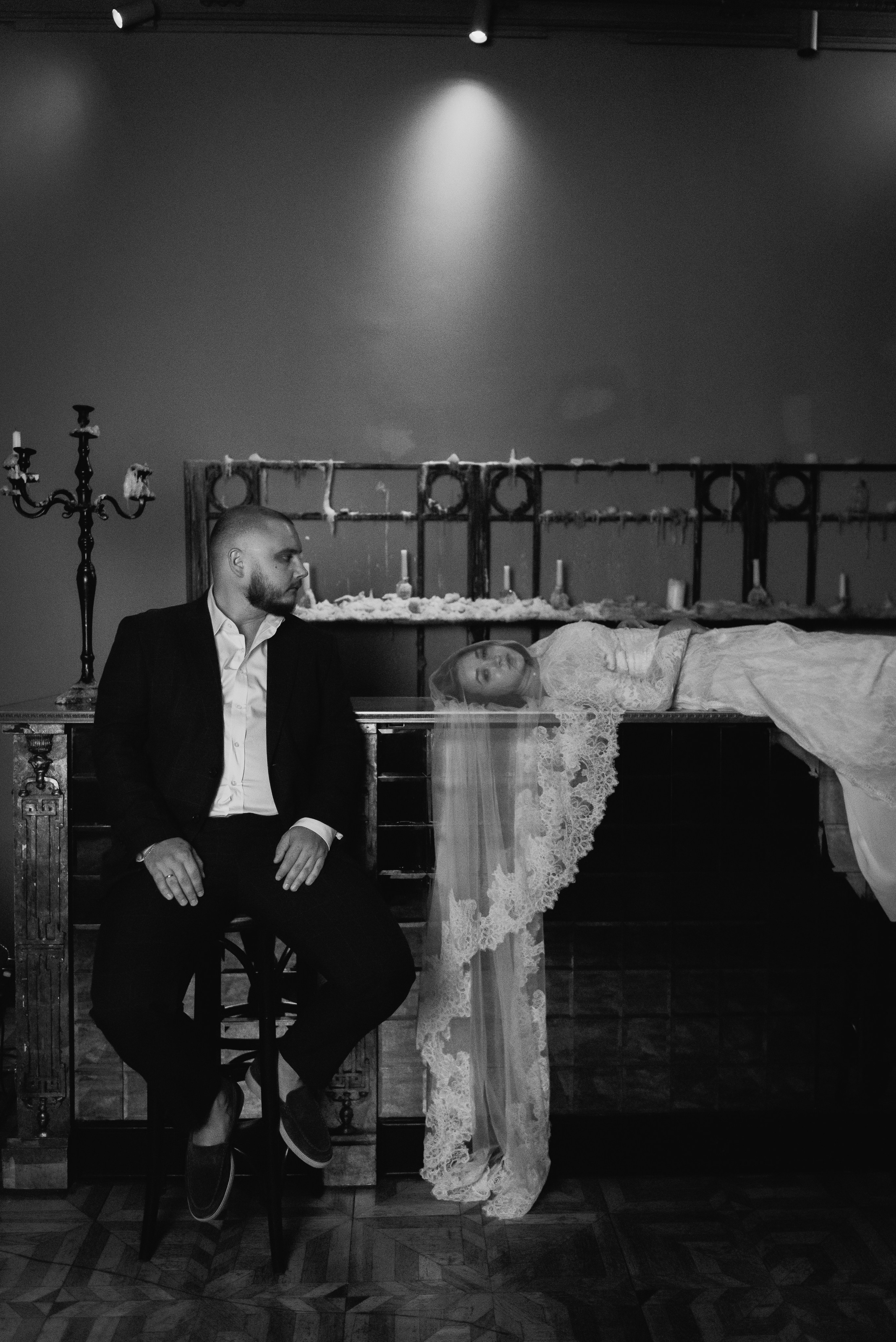 Свадебная | dark style. Свадебный и семейный фотограф в Москве Анна Сдобнова