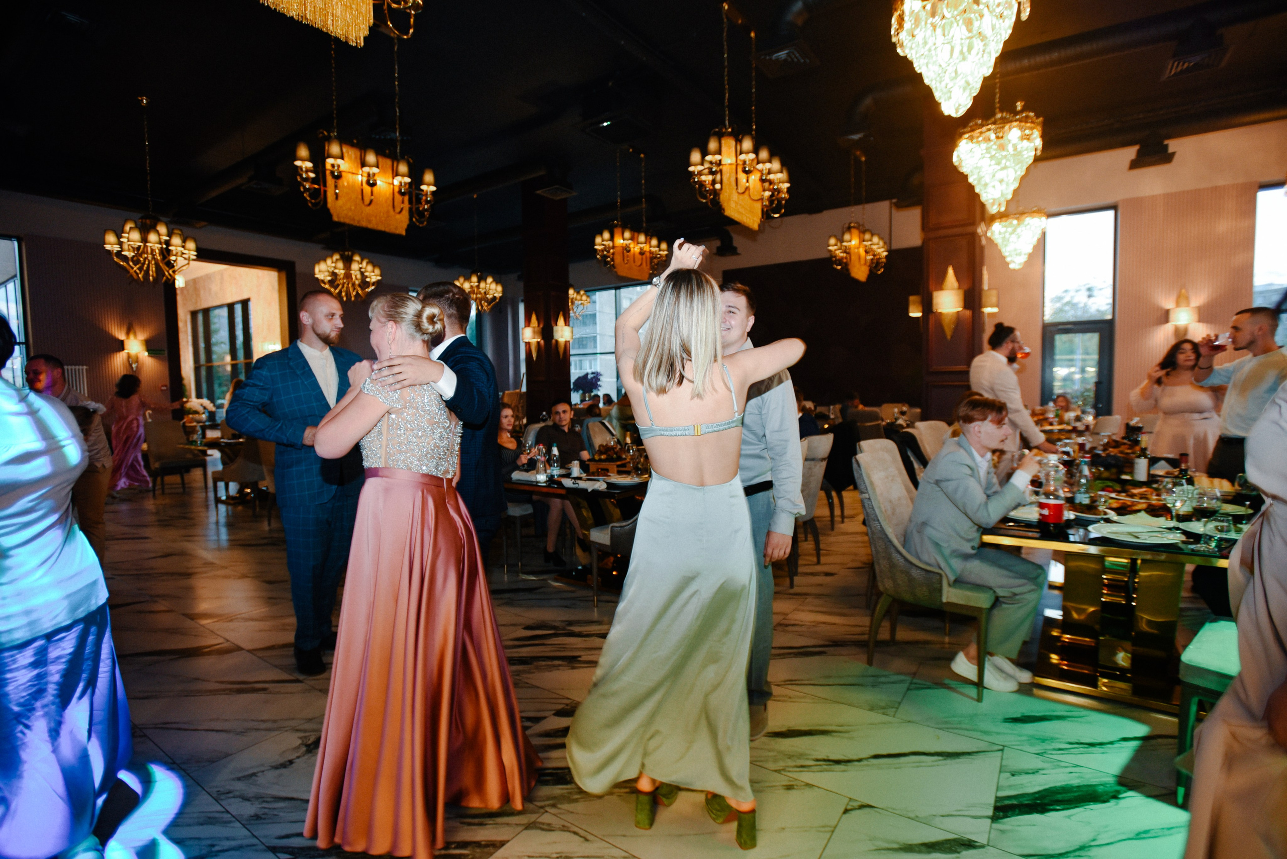 Виктор и Ангелина Банкет на 100 гостей Ресторан Segreto. Фотограф Лола Волна, город Москва