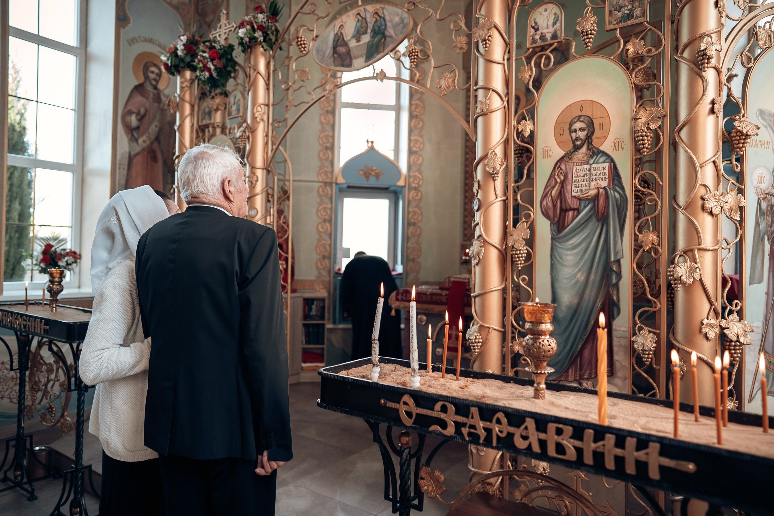 Венчание в храме св.Андрея Первозванного г. Севастополь. Церковный фотограф Севастополь