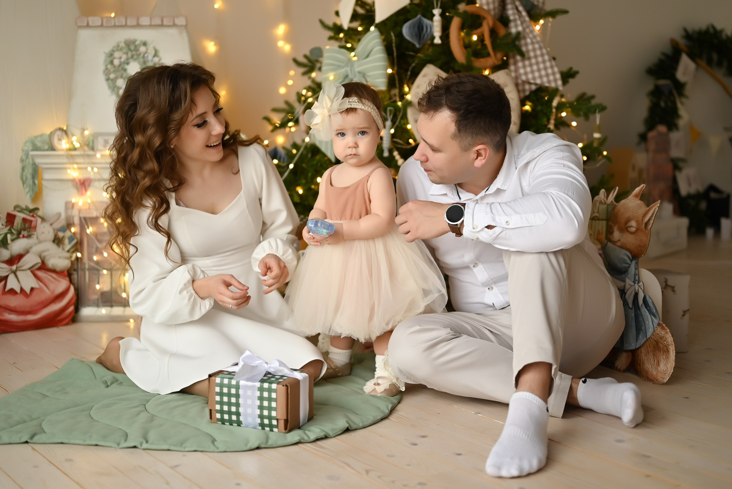 Новогодняя история малыша. Свадебный и семейный фотограф в Уфе Александров Максим