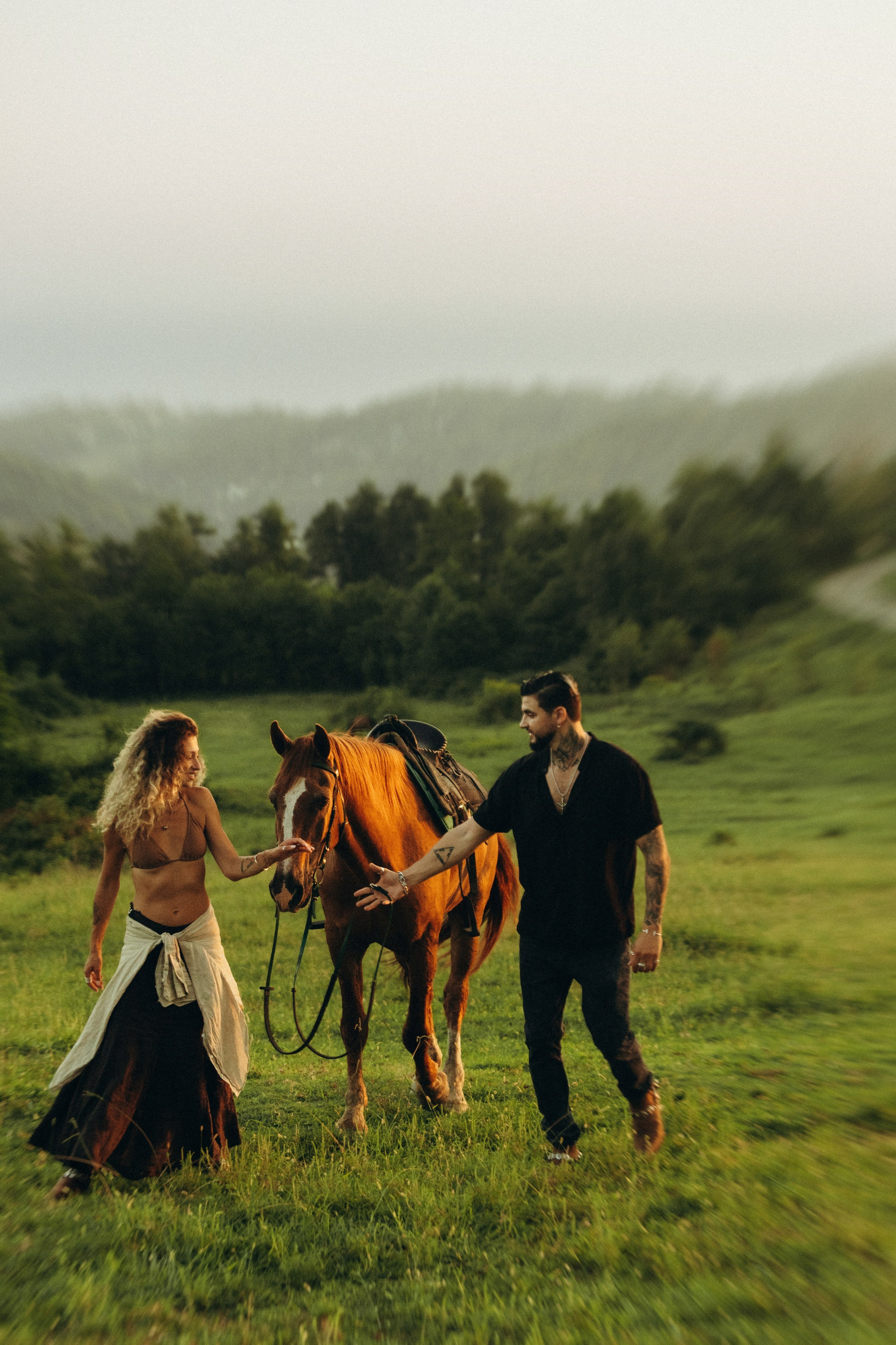 LOVE STORY C ЛОШАДЬМИ. Фотограф в Сочи Злата Истомина