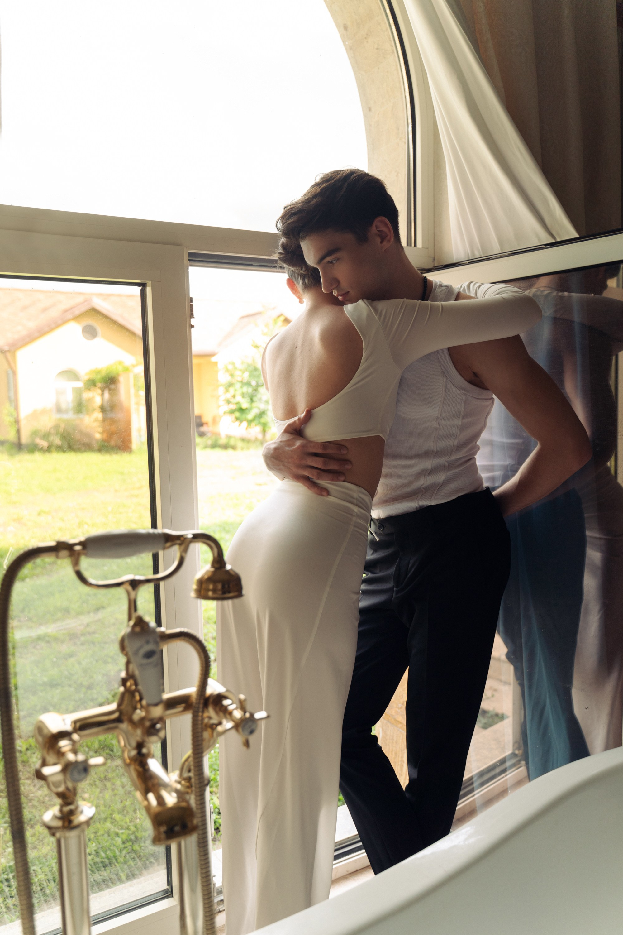 Черно-белый взрослый, детский портрет. Портретный фотограф в Краснодаре Валерия Матирная