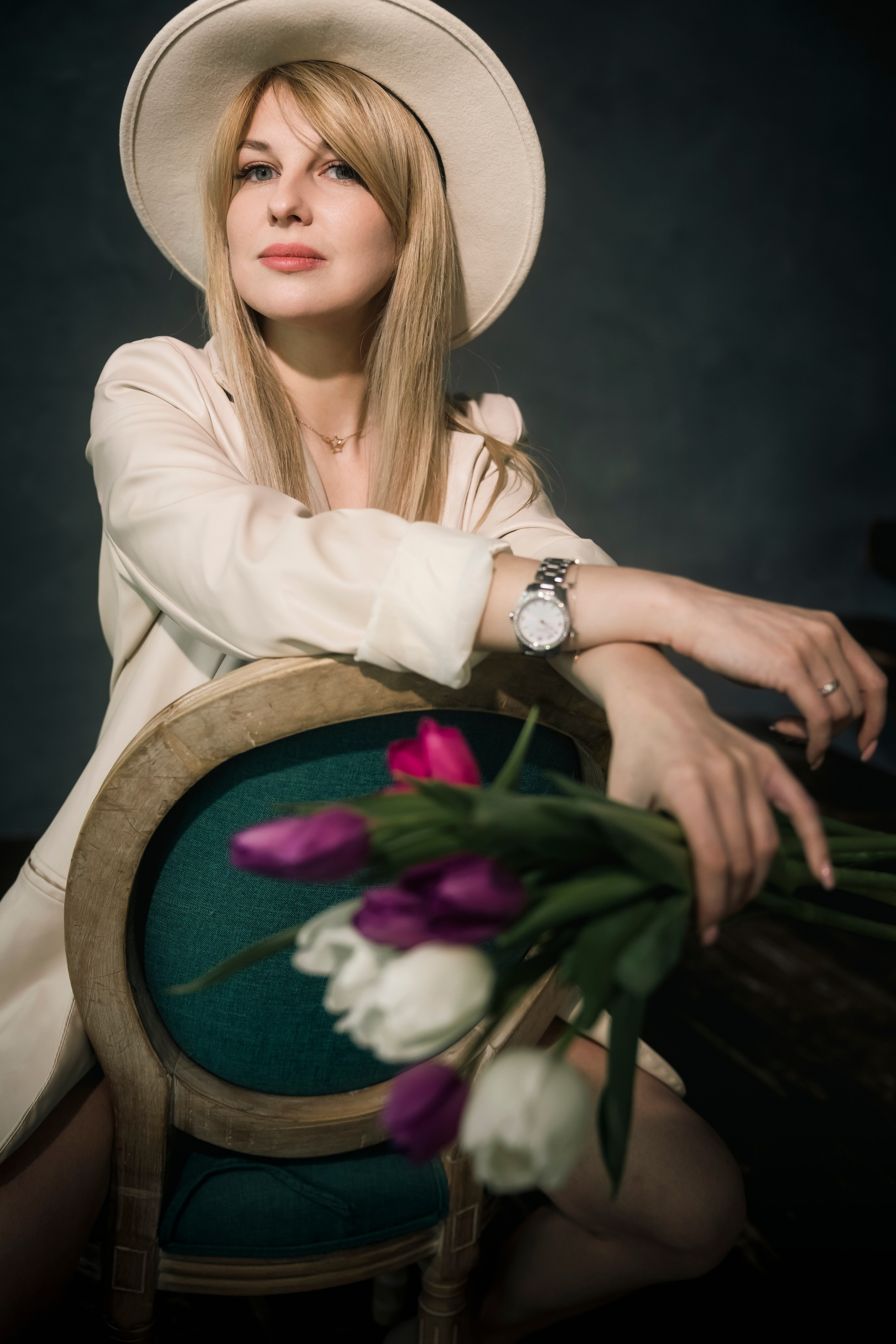 Алевтина, студийная фотосессия на 8 марта, в Туле. Фотограф в Туле — Борисов Николай