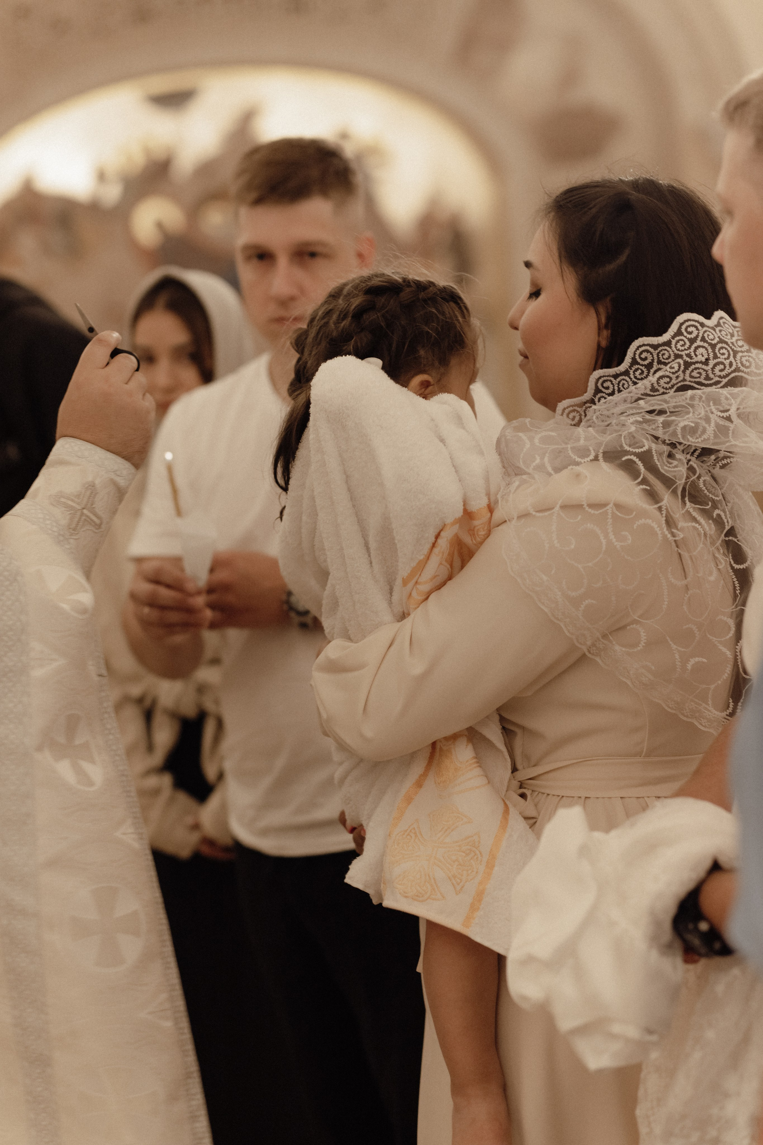 Крещение Киры. Семейный и свадебный фотограф в Челябинске Мария Леонтьева