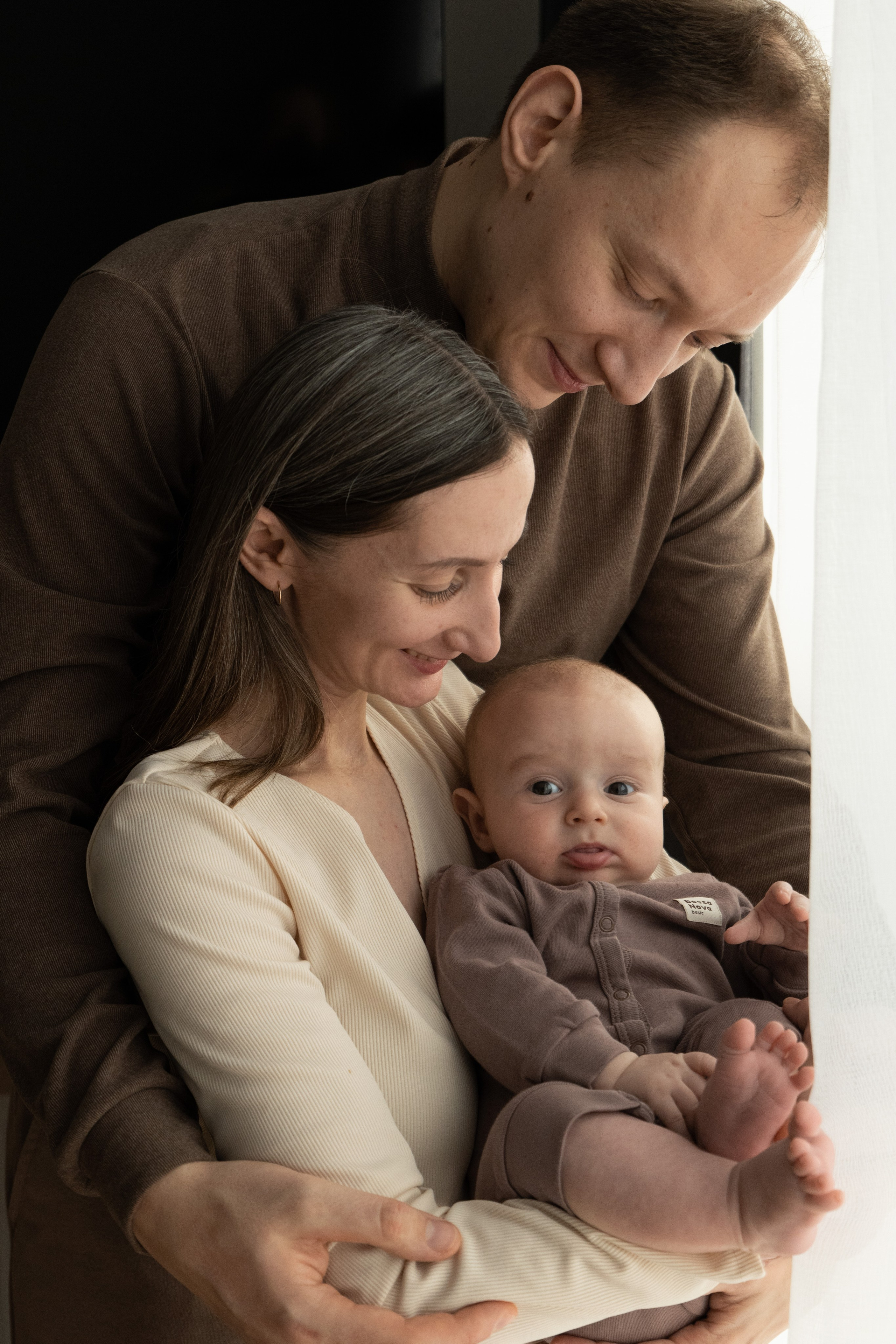 Домашняя новогодняя фотосессия с малышом. Фотограф видеограф Ольга Василевская