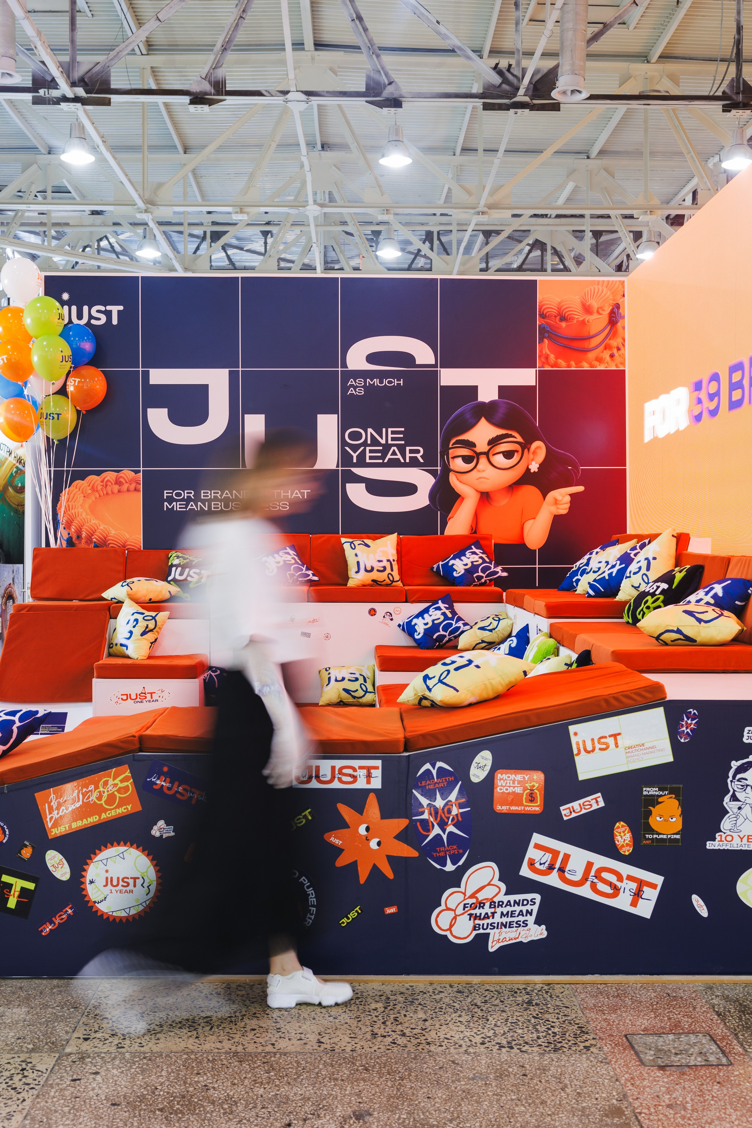 JUST ONE YEAR | MAC Yerevan. JUST BRAND AGENCY