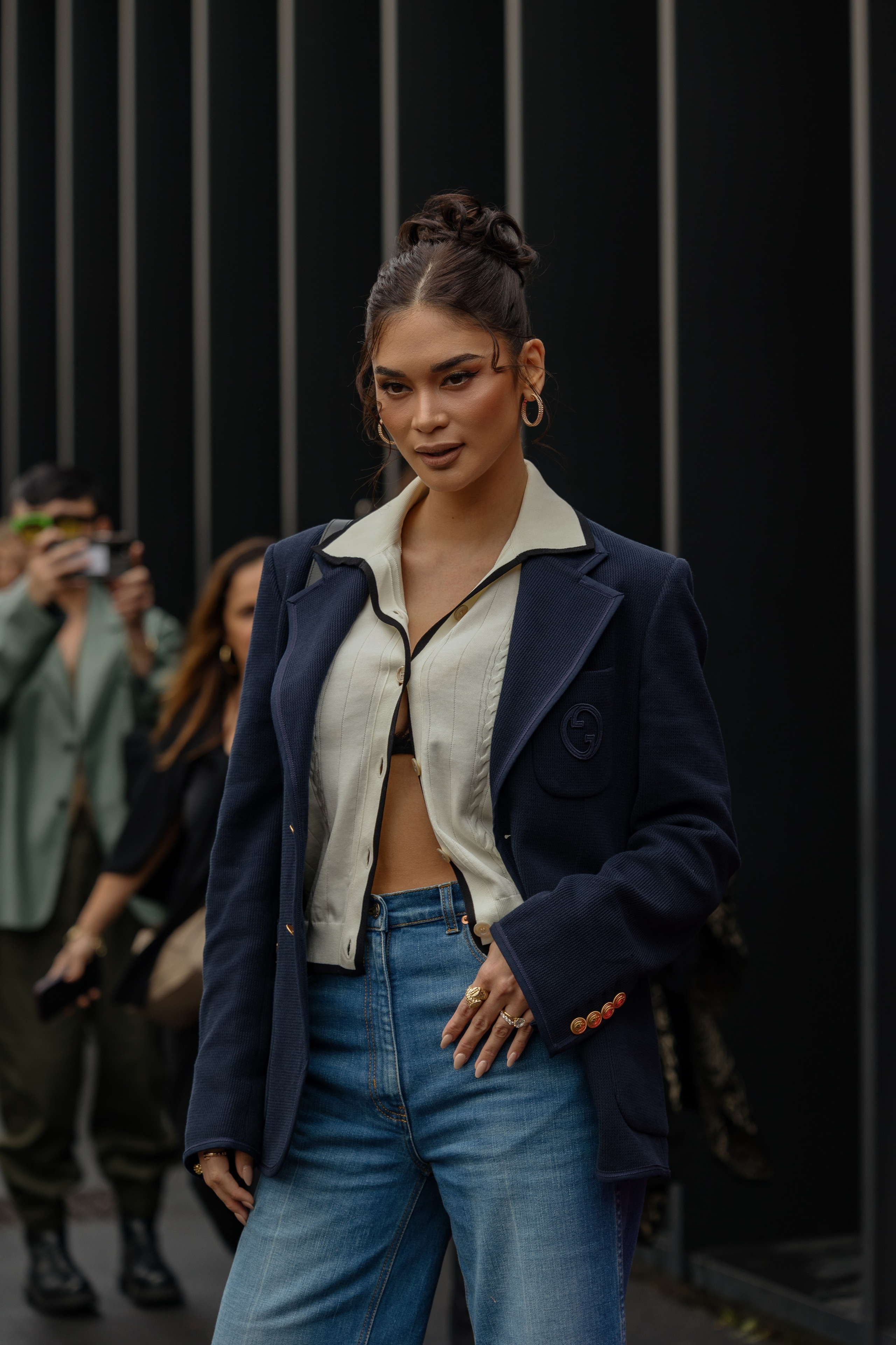 MFW SPRING/SUMMER 2024 GUCCI. Photographer in Milan Ivan Goncharov