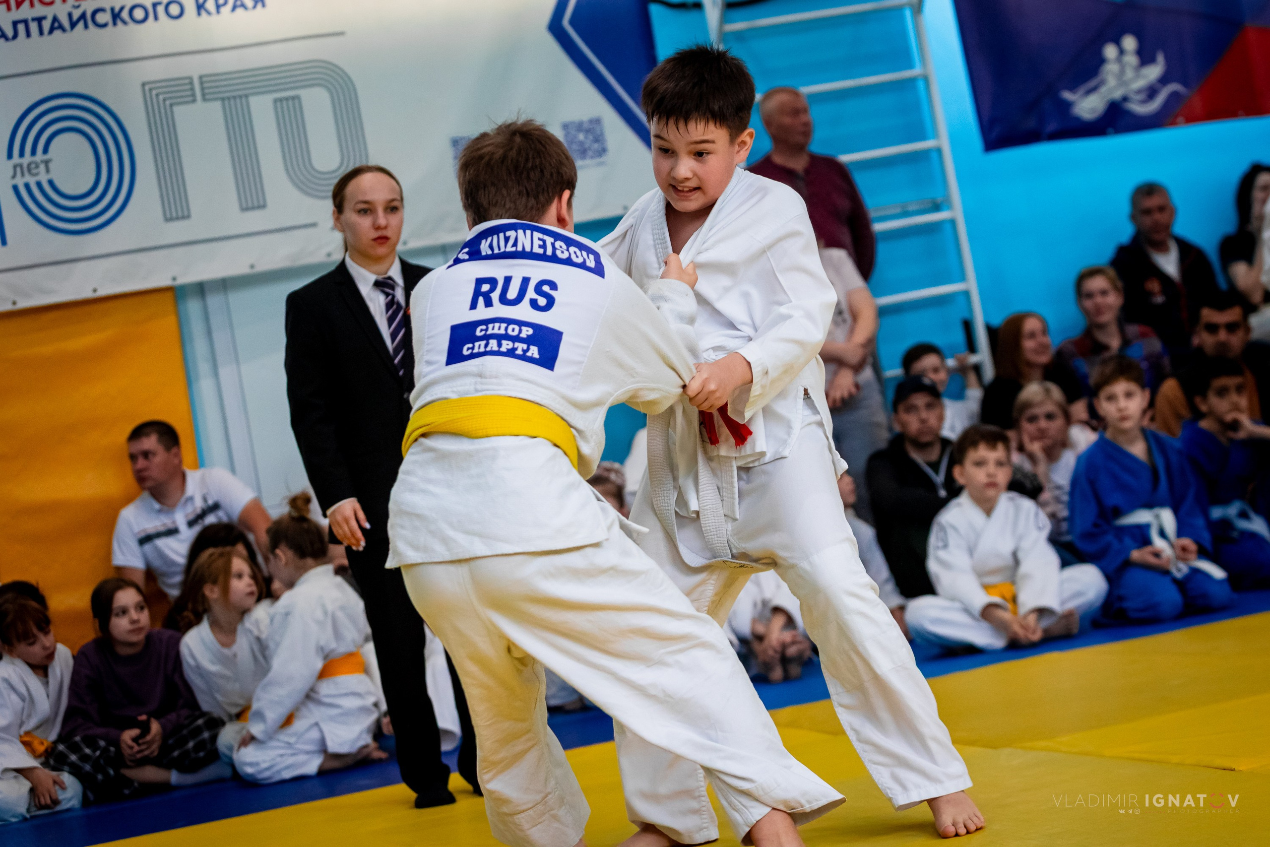 Городские соревнования по дзюдо посвященные 80-летию Победы в ВОВ. Репортажный фотограф в Барнауле Владимир Игнатов