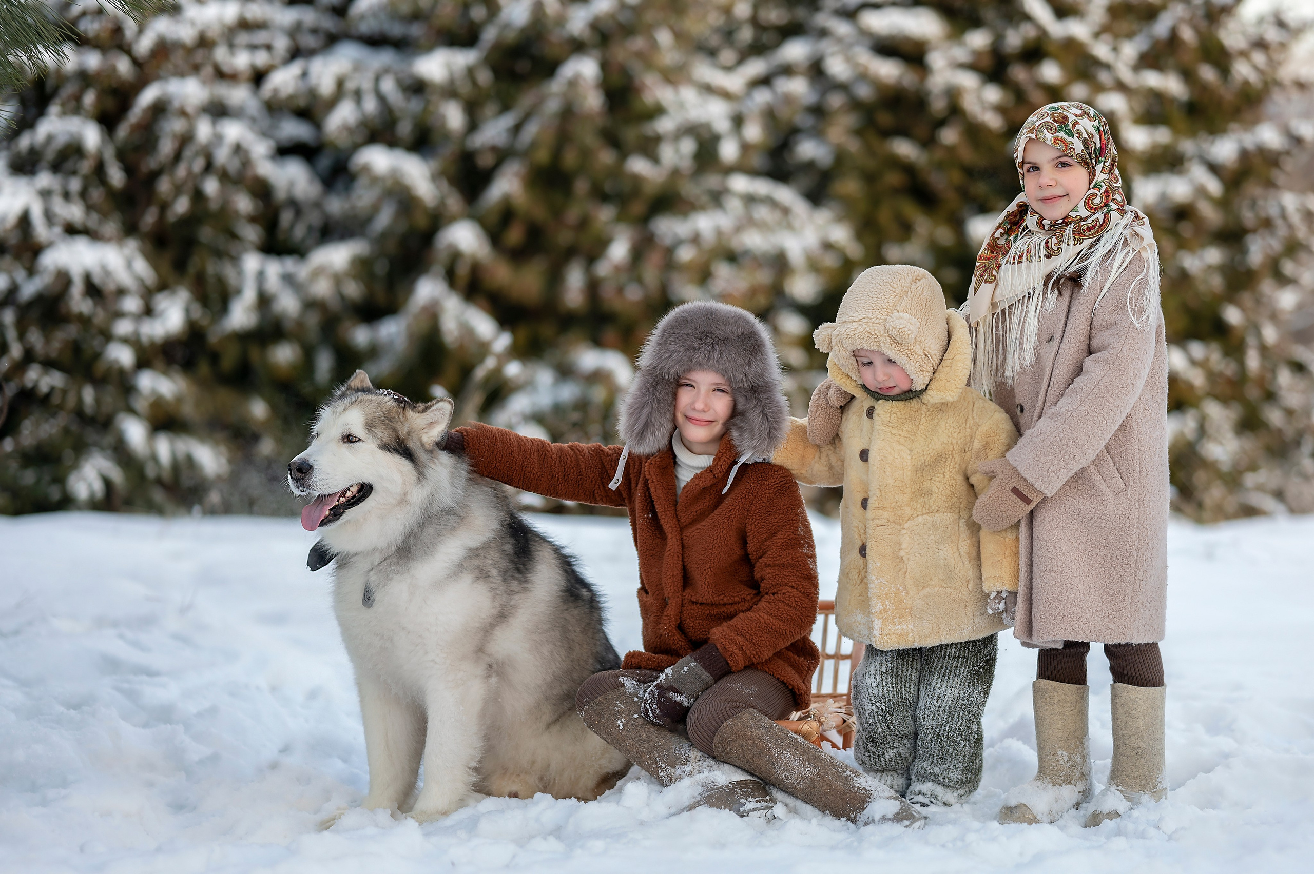 Прогулка в парке Долгие пруды. Детский и семейный фотограф г. Москва Оксана Катаджи