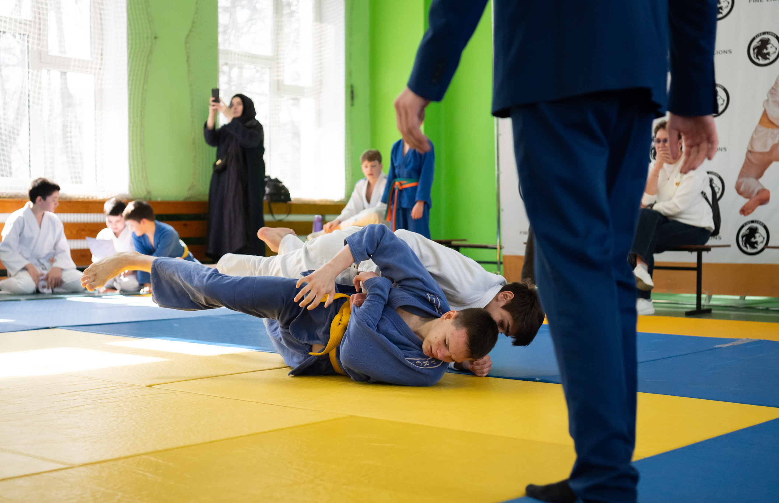 Спортивные соревнования по Дзюдо. Детский и семейный фотограф г. Москва Оксана Катаджи