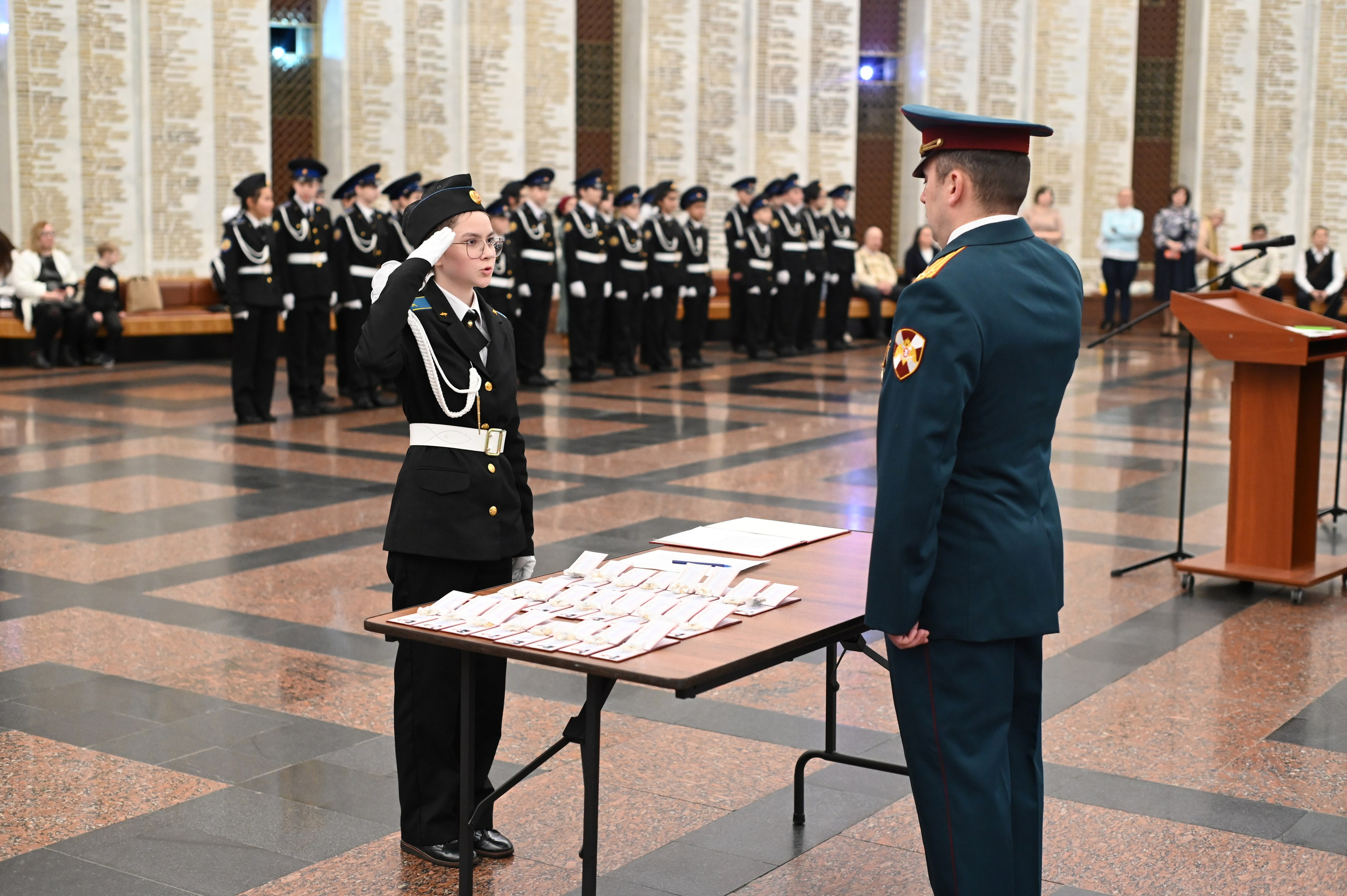 Присяга Поклонная Гора. Детский и семейный фотограф г. Москва Оксана Катаджи