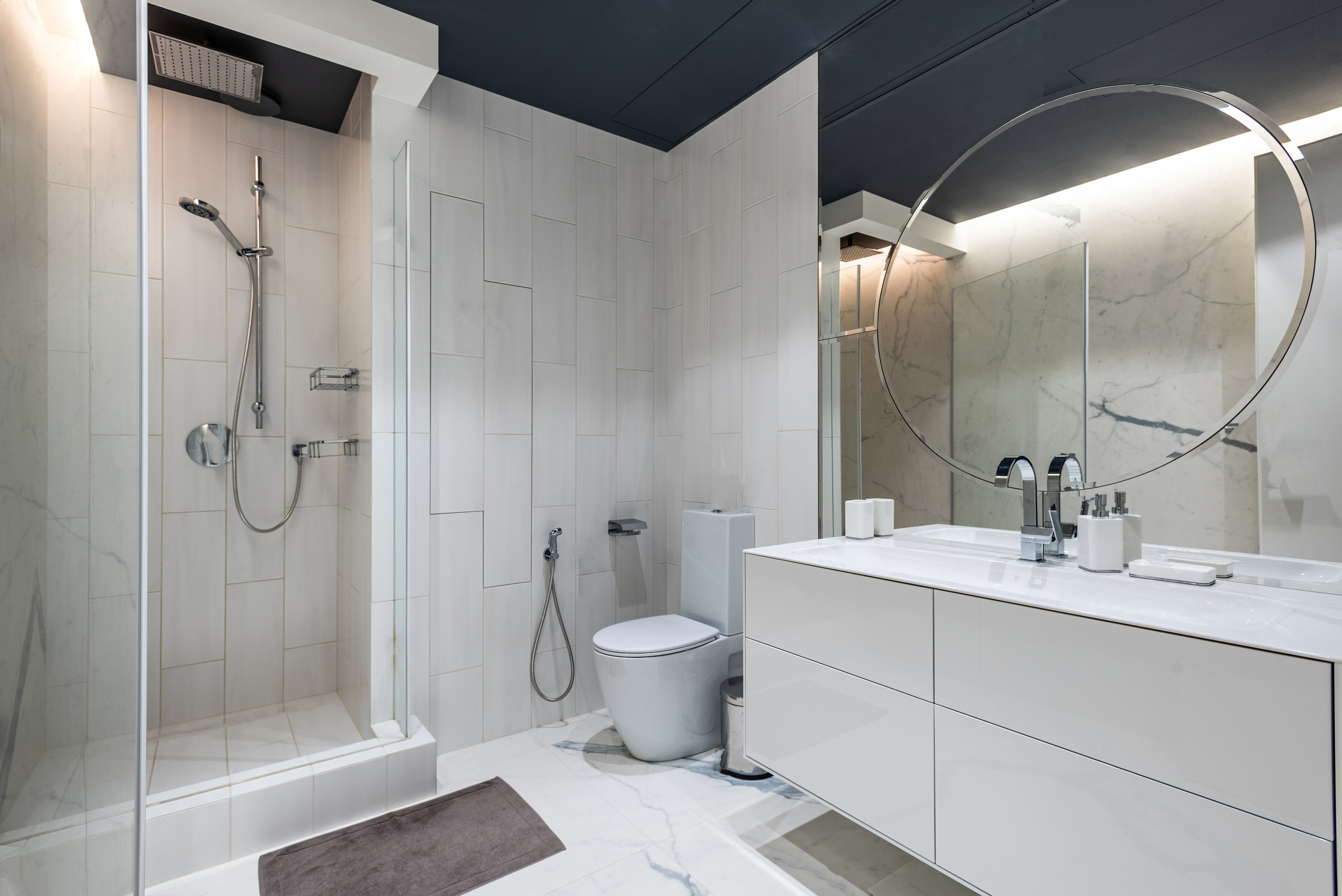 Ванная комната. Роман Свободный — интерьерная и архитектурная съёмка, Москва и МО