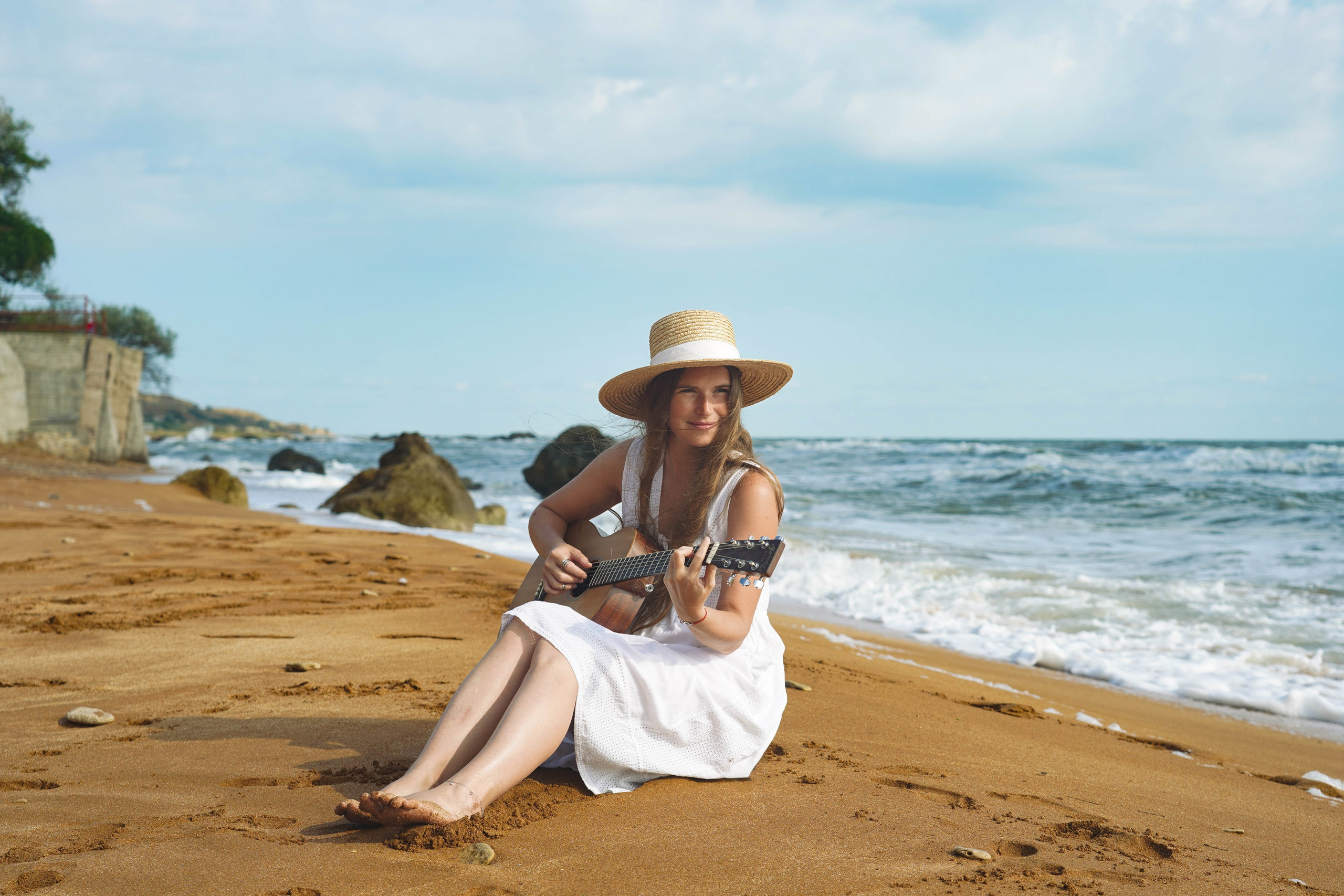 Домик на берегу моря. AI художник и фотограф Ольга Косина