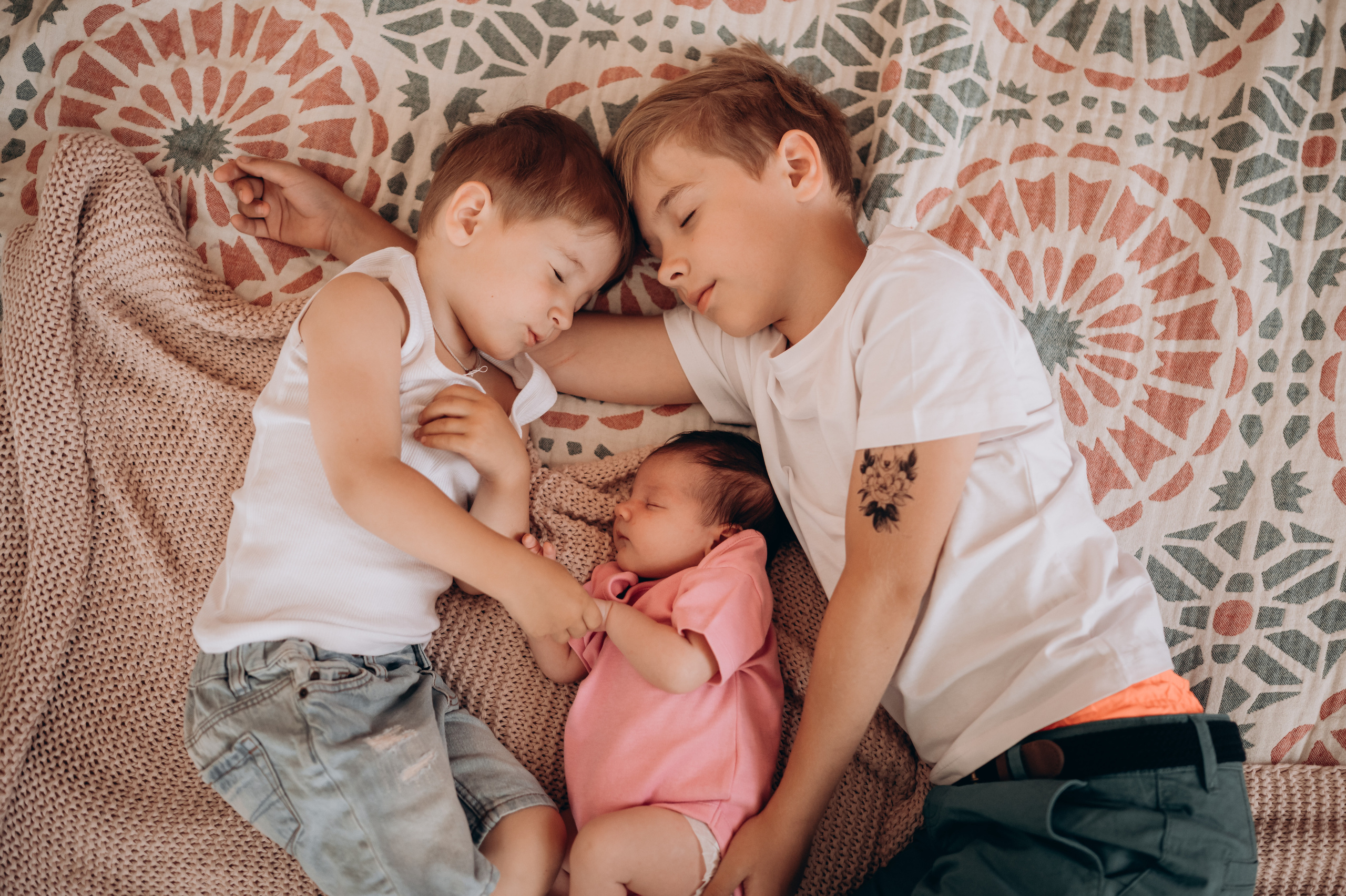 Юля Влад Даня Илья Кристина. Детский и семейный фотограф в Москве