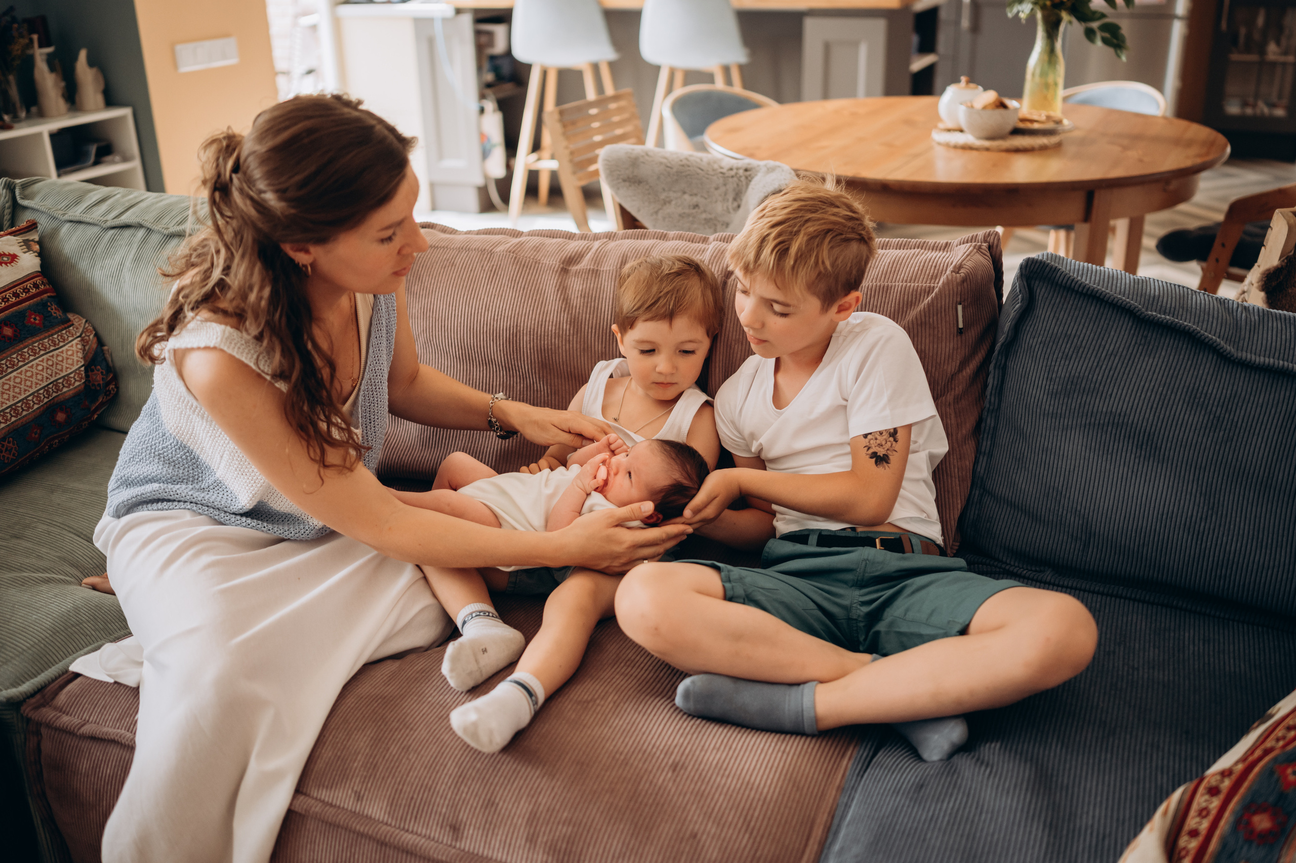 Юля Влад Даня Илья Кристина. Детский и семейный фотограф в Москве