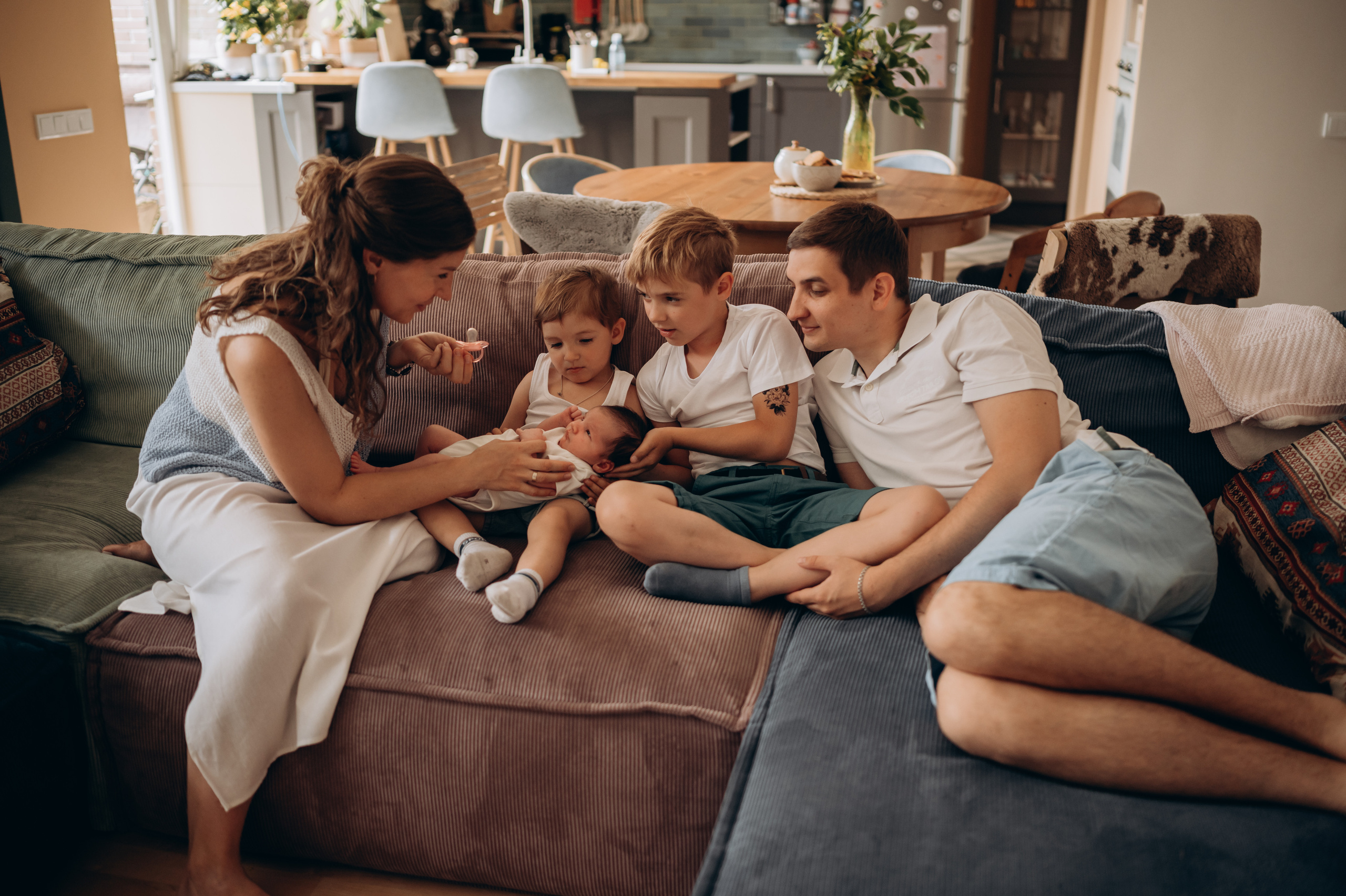 Юля Влад Даня Илья Кристина. Детский и семейный фотограф в Москве