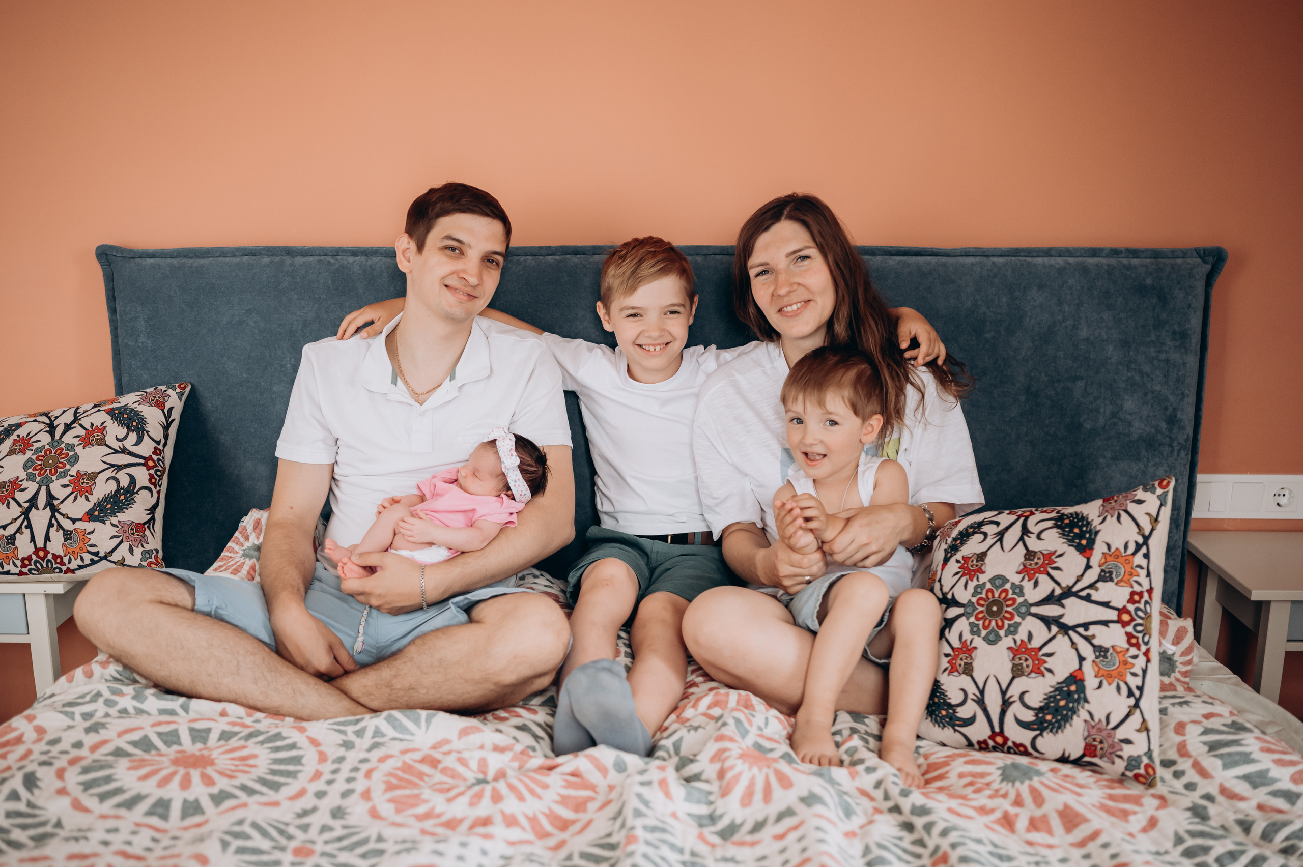 Юля Влад Даня Илья Кристина. Детский и семейный фотограф в Москве