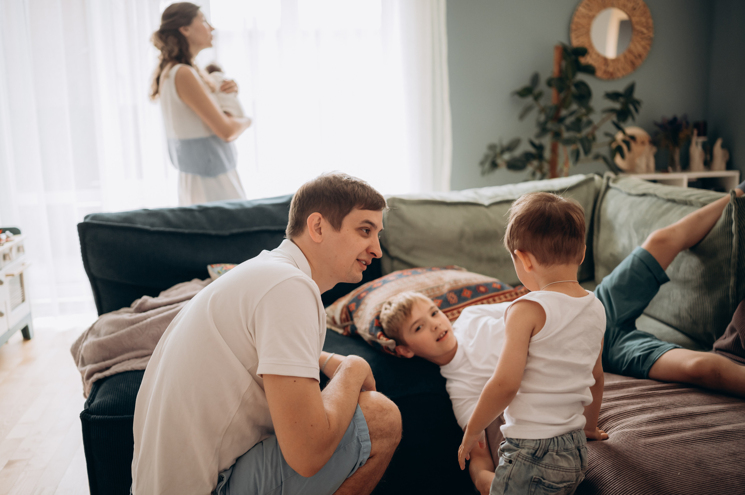 Юля Влад Даня Илья Кристина. Детский и семейный фотограф в Москве
