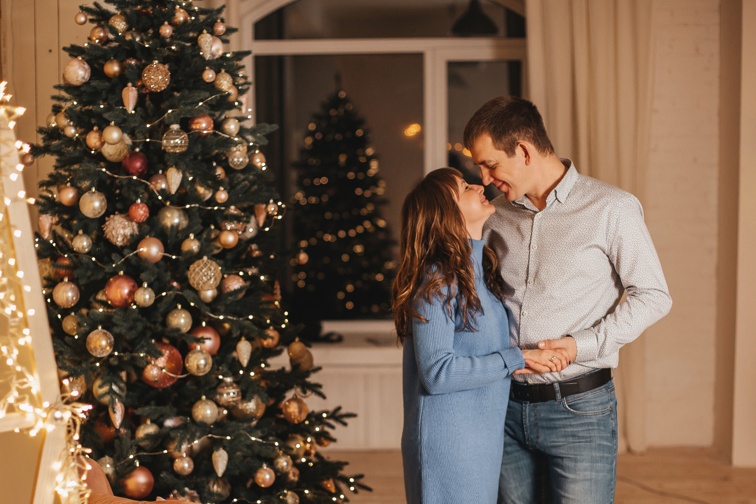 Новогодняя фотосессия в студии «Амальгама». Семейный и свадебный фотограф в Саратове Катерина Оленская