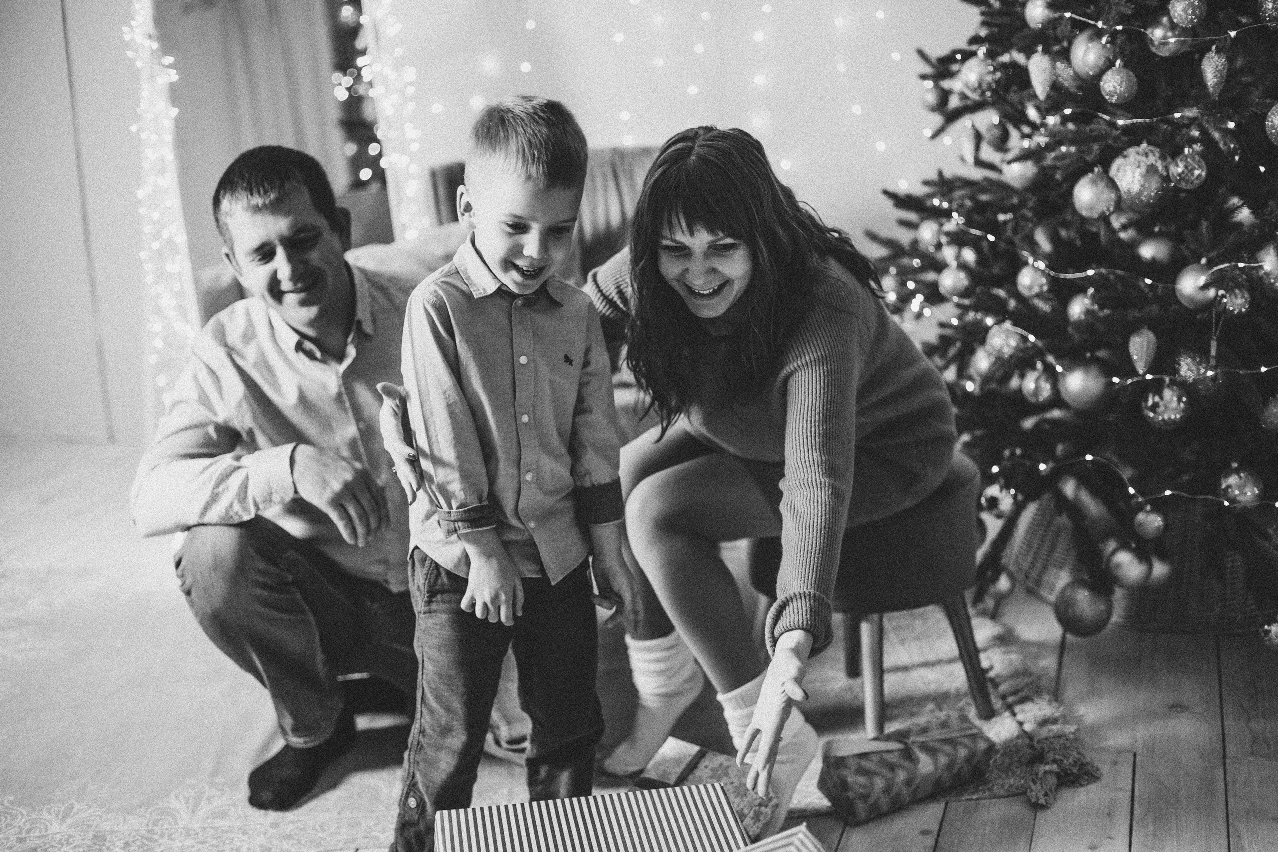 Новогодняя фотосессия в студии «Амальгама». Семейный и свадебный фотограф в Саратове Катерина Оленская