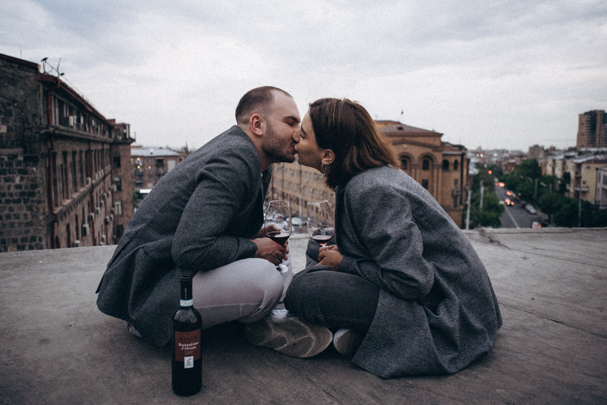 Пить вино на крыше. Даша Яковенко Фотограф Спб