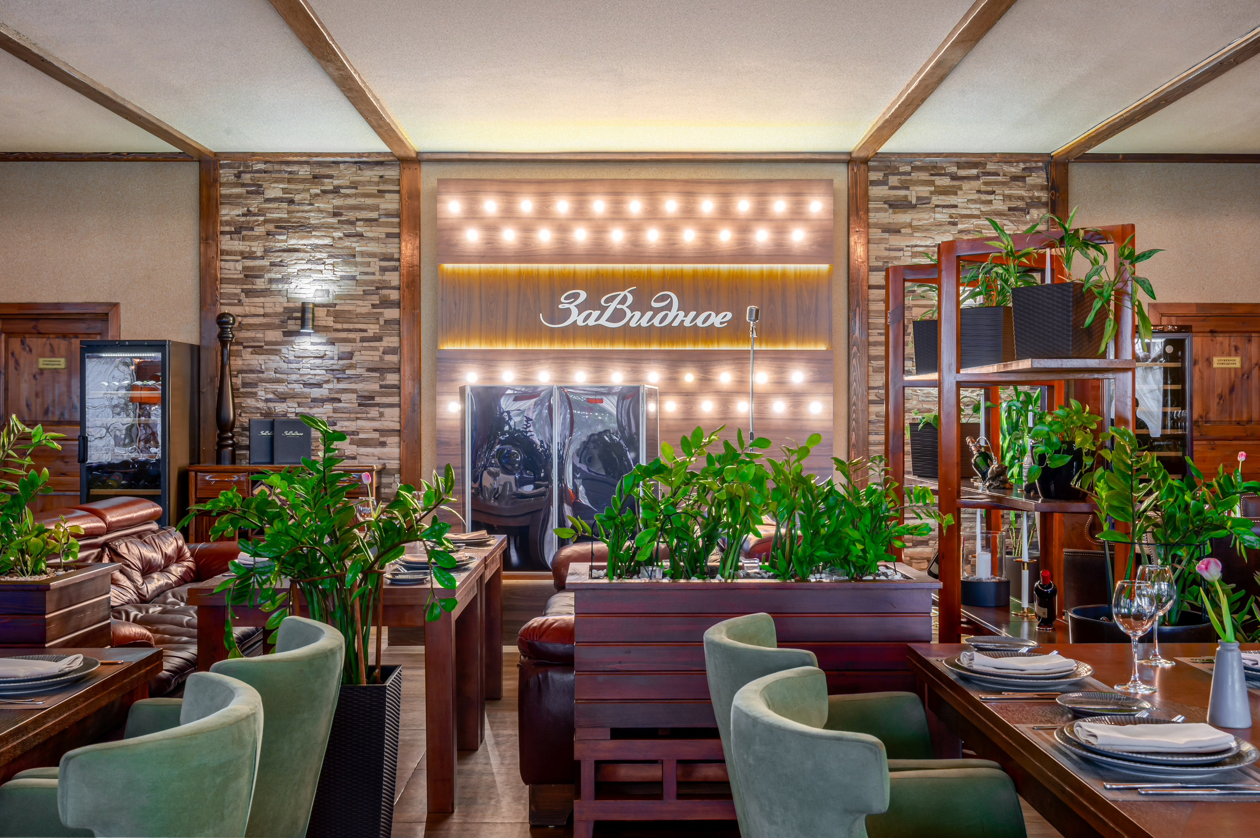 Ресторан «ЗаВидное». Интерьерный Фотограф Москва Криста FLY Труфанова