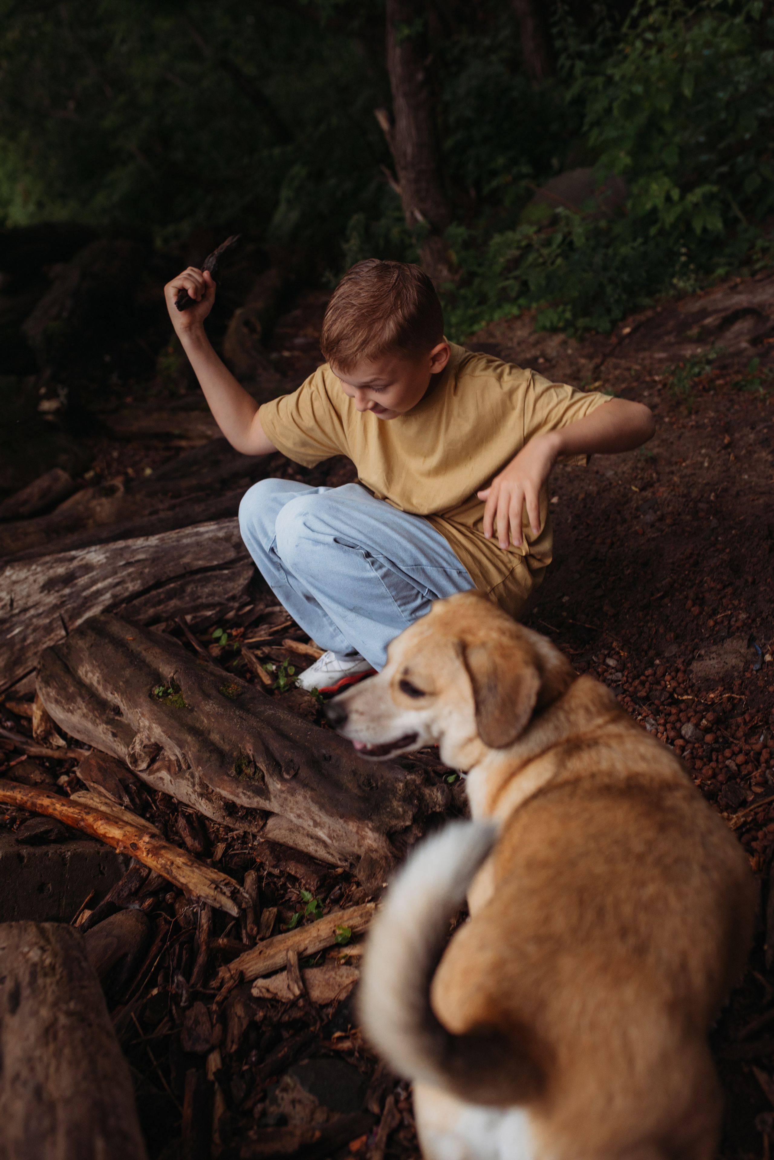 Даша, Самсон и Марсик. Семейный и детский фотограф в Новосибирске и Краснообске — Анна Ким