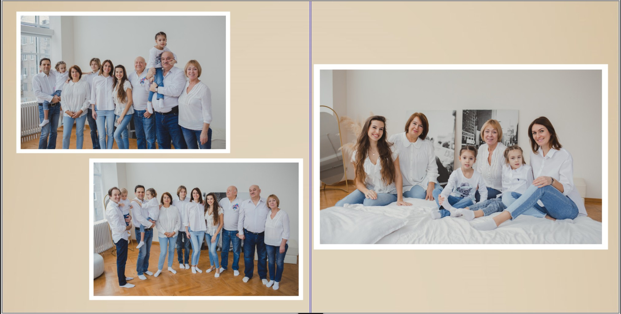 Семейные фотокниги. Семейный фотограф Николаева Ольга