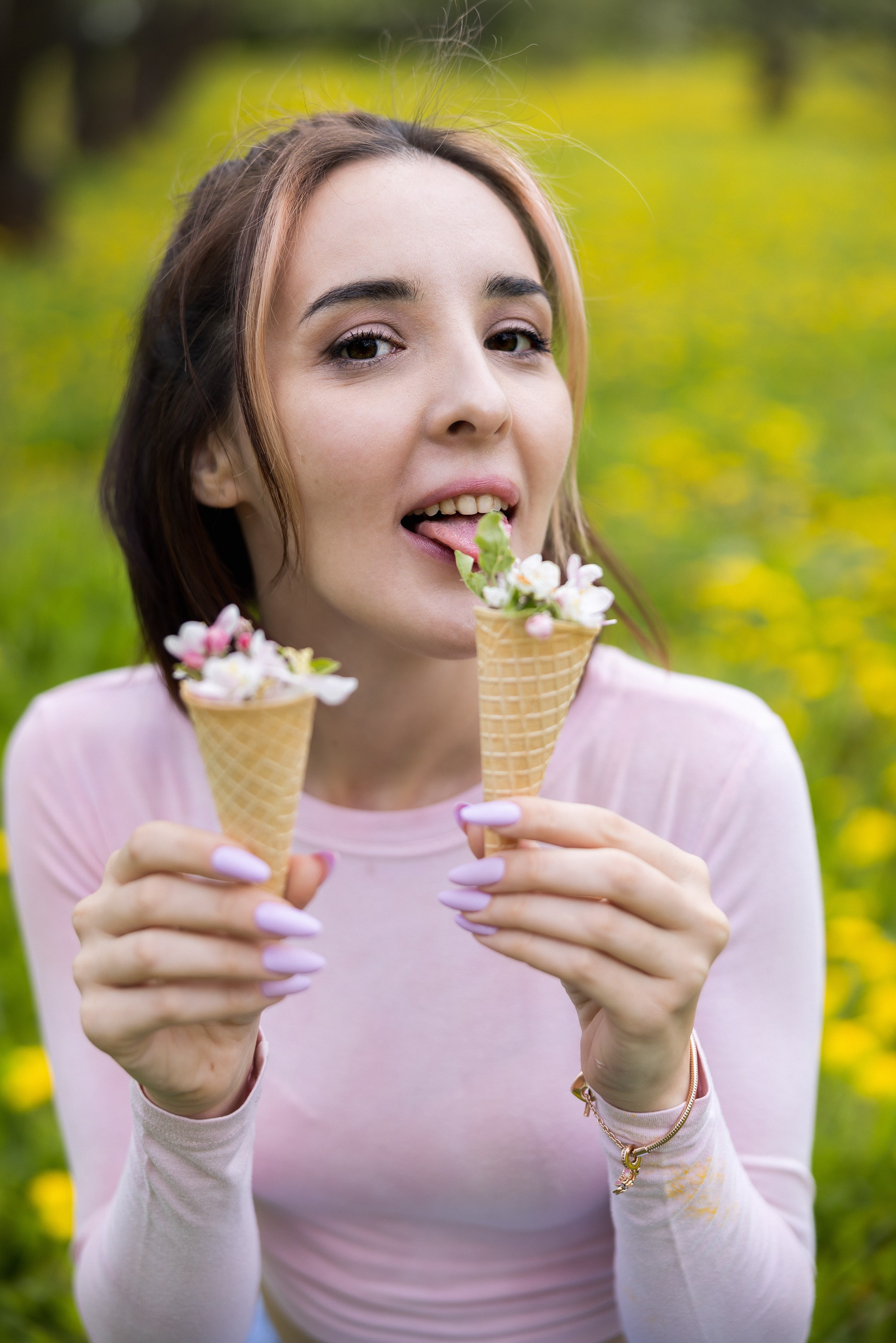 Съемка в цветущих садах. Фотограф в Москве Ольга Олейникова