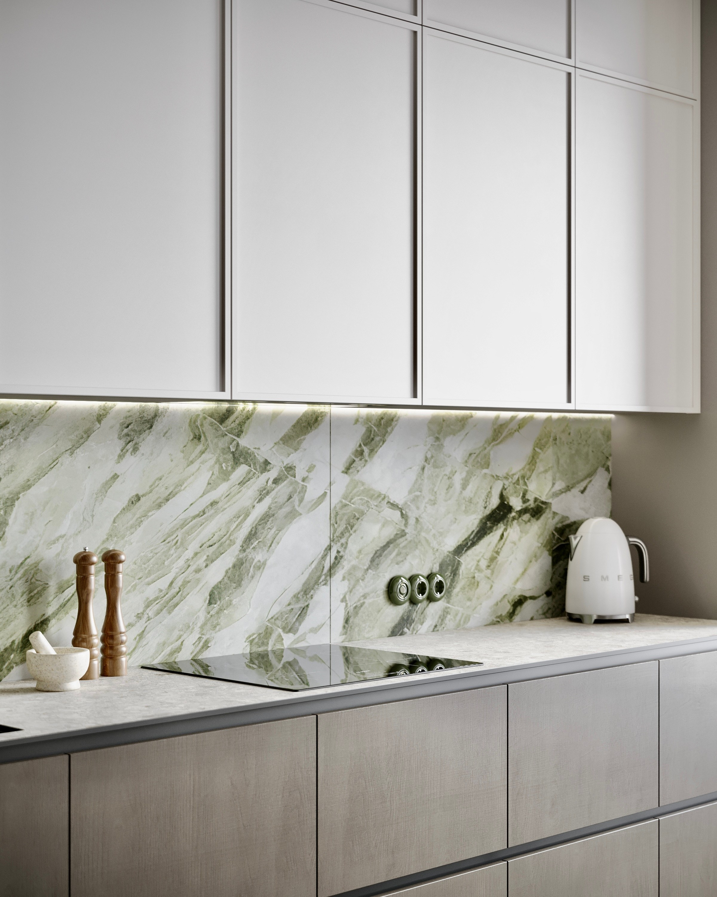 Жк Сидней Сити — кухня. 3D визуализатор интерьеров