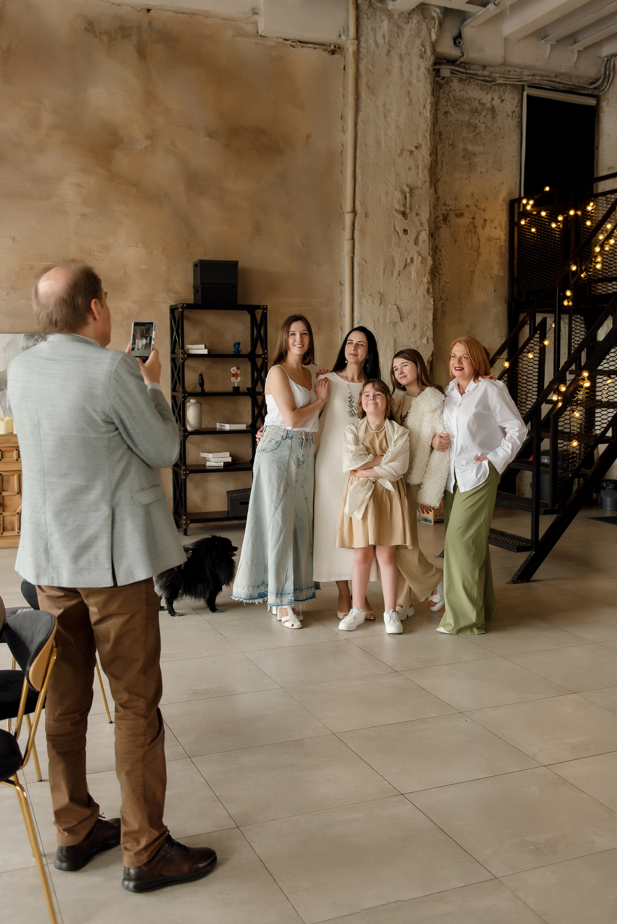 Семейная съёмка в студии. Детский фотограф в Долгопрудном и Москве