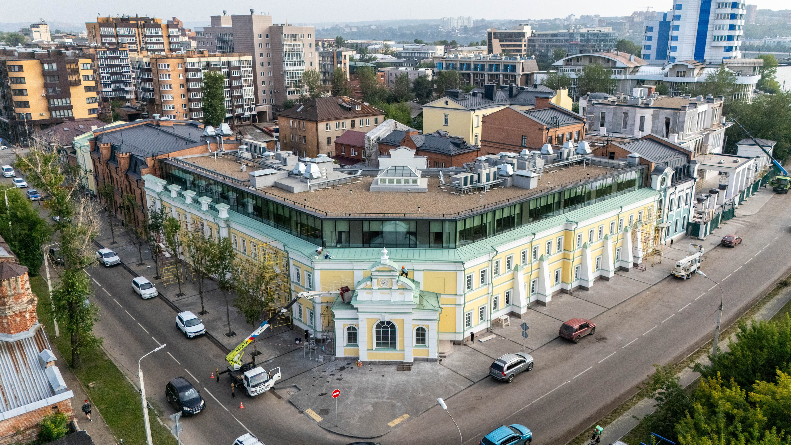 Строительные объекты. Фотограф, видеограф и пилот дрона на Байкале