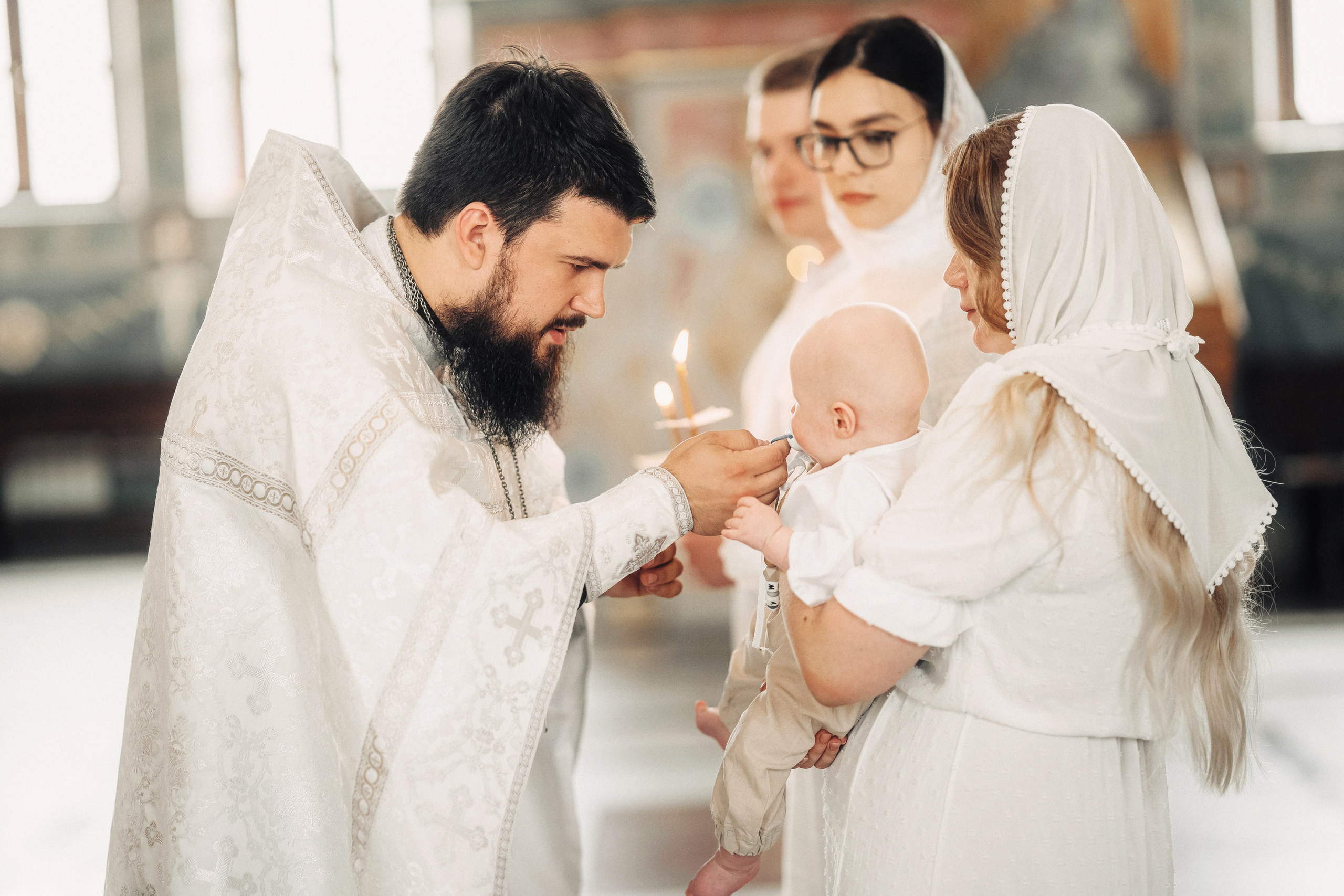 Фотограф на крещение в Воронеже.