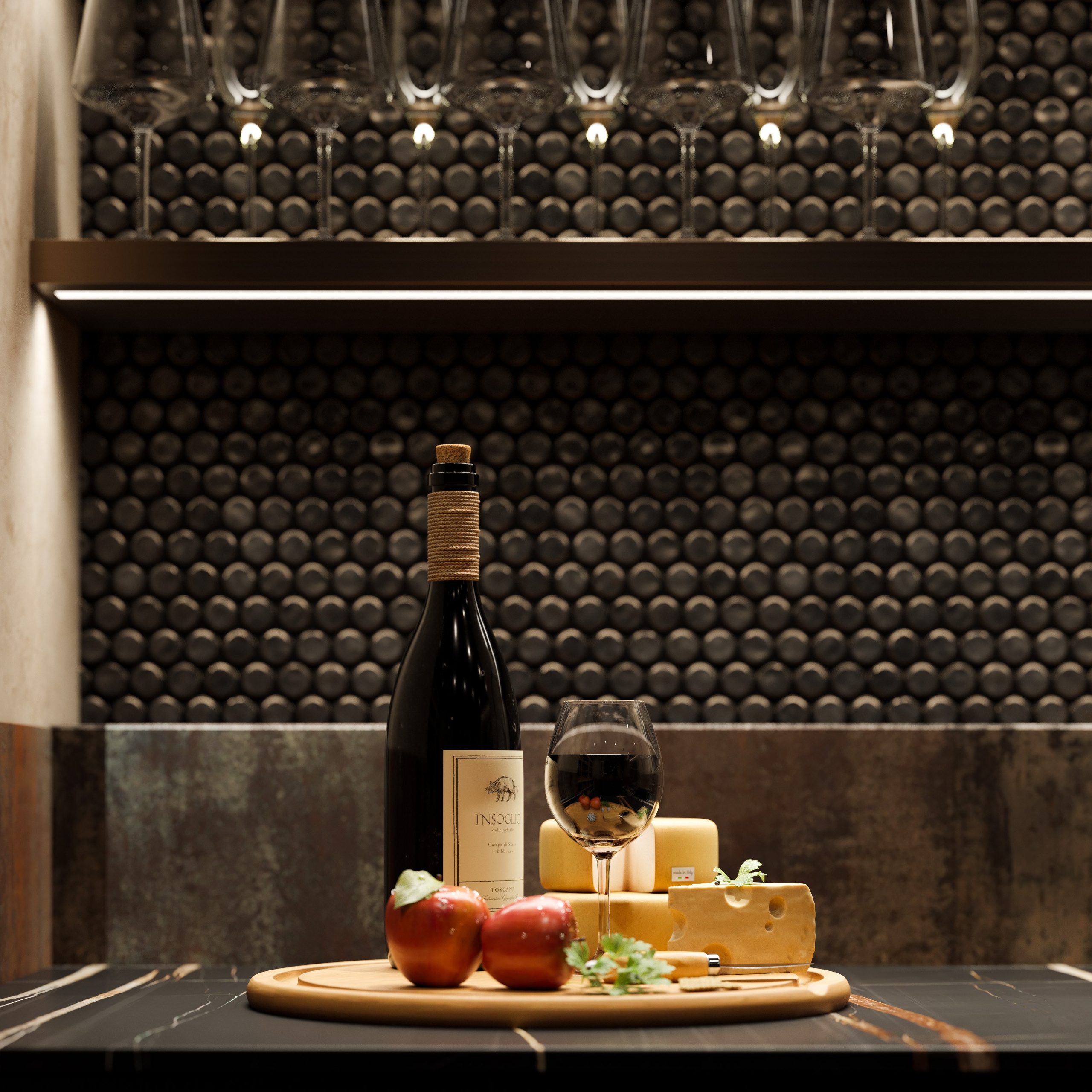 Загородный Дом в Современном Стиле: 3D Визуализации Интерьера с Атмосферой Уюта. Визуализатор интерьера в Москве | Брагин Кирилл