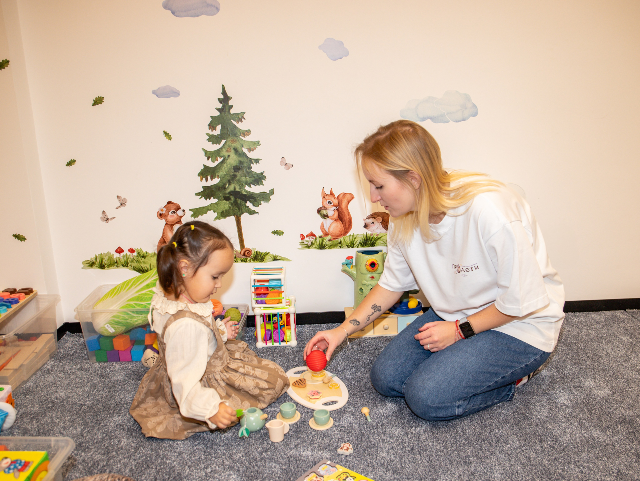 Съемка для детского образовательного центра. Свадебный и семейный фотограф в Москве Мила Широких