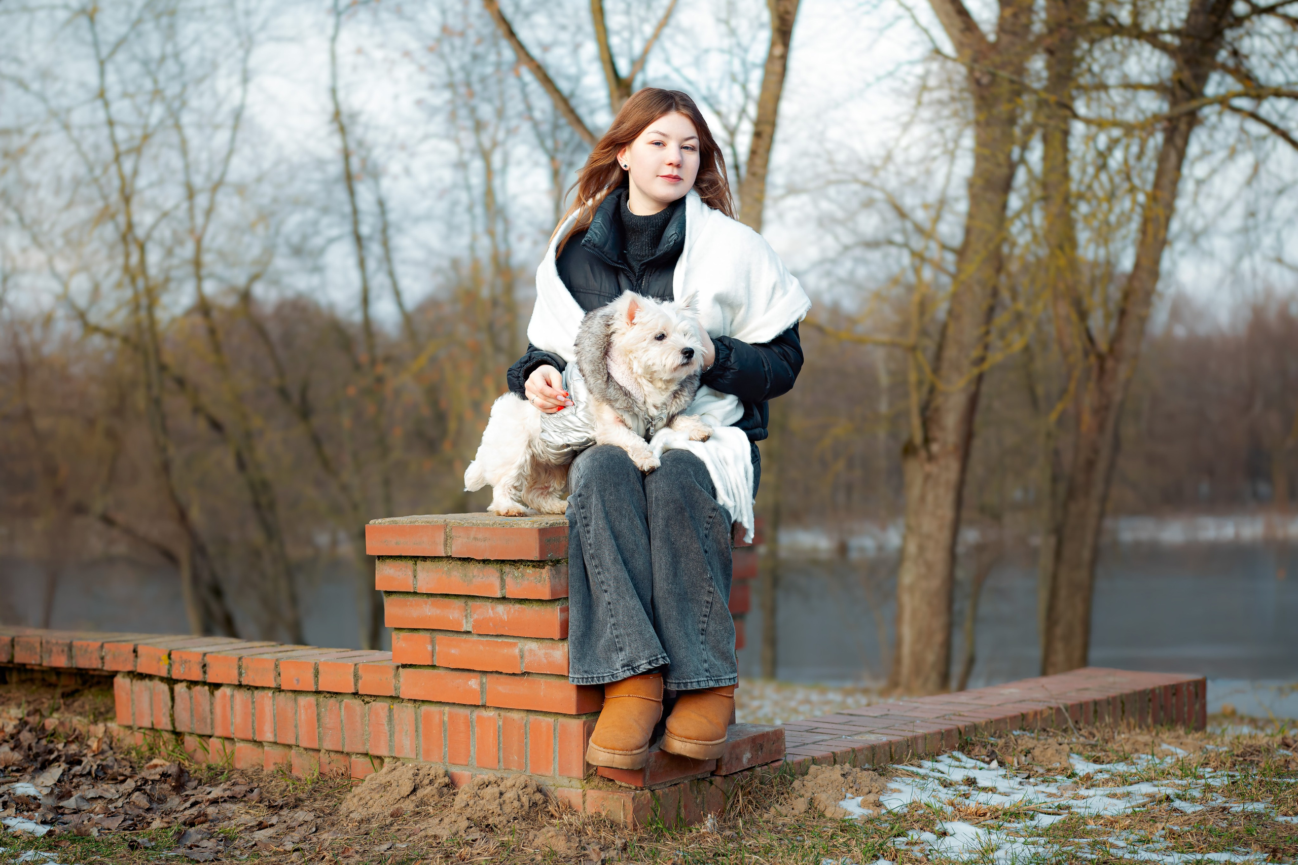 Фотосессия с щенком Минск